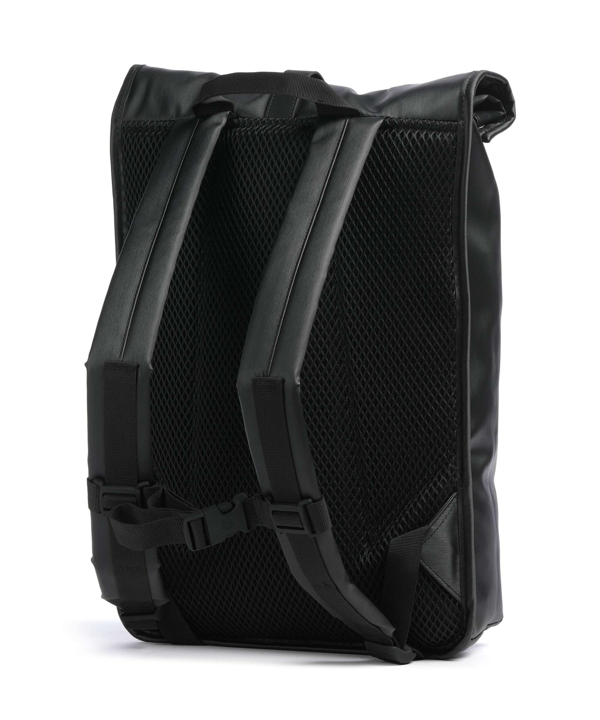 Rains Rolltop backpack black grain - Image 2