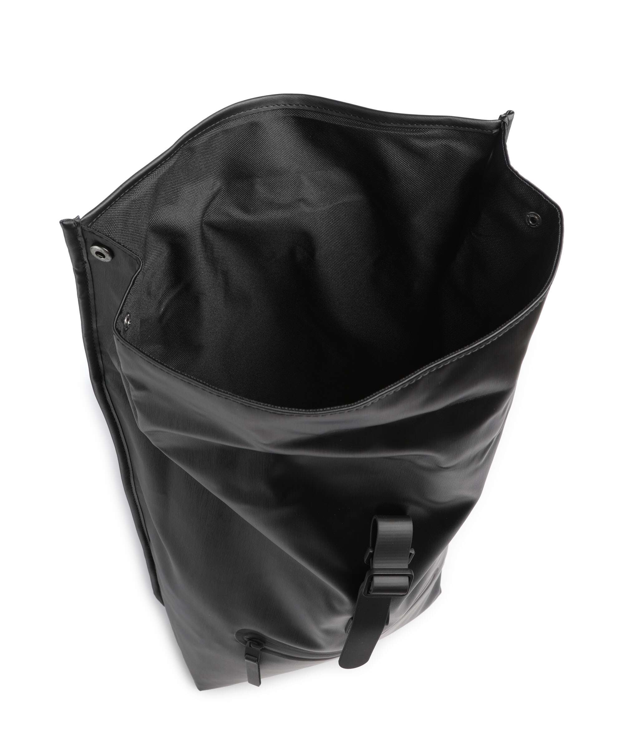 Rains Rolltop backpack black grain - Image 7