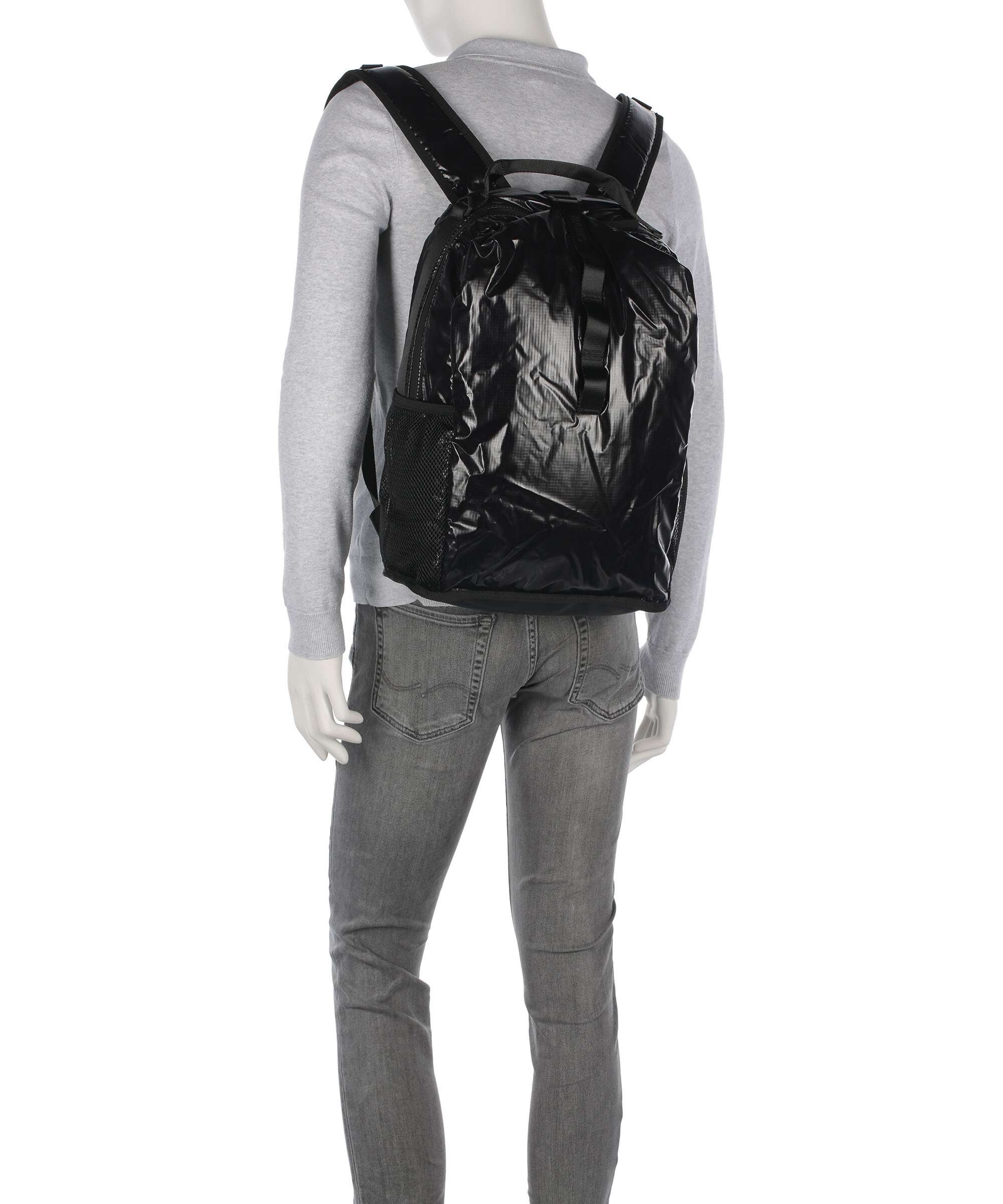 Rains Sibu Clip Front Backpack black - Image 4