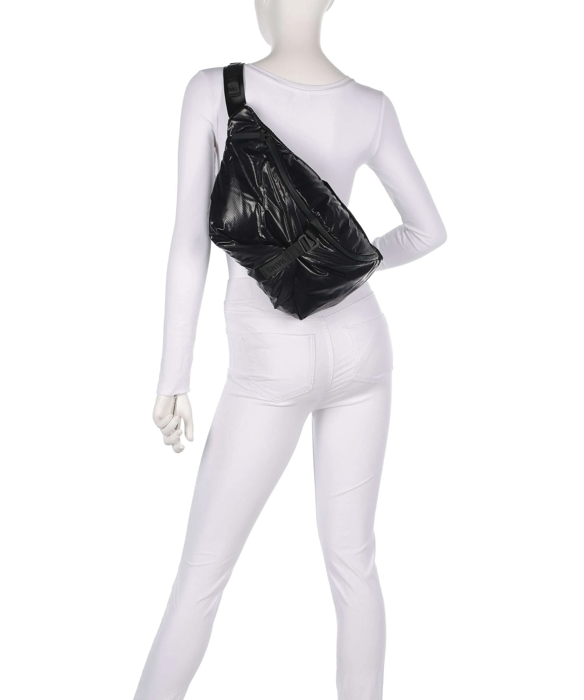 Rains Sibu Large Crossbody bag black - Image 3