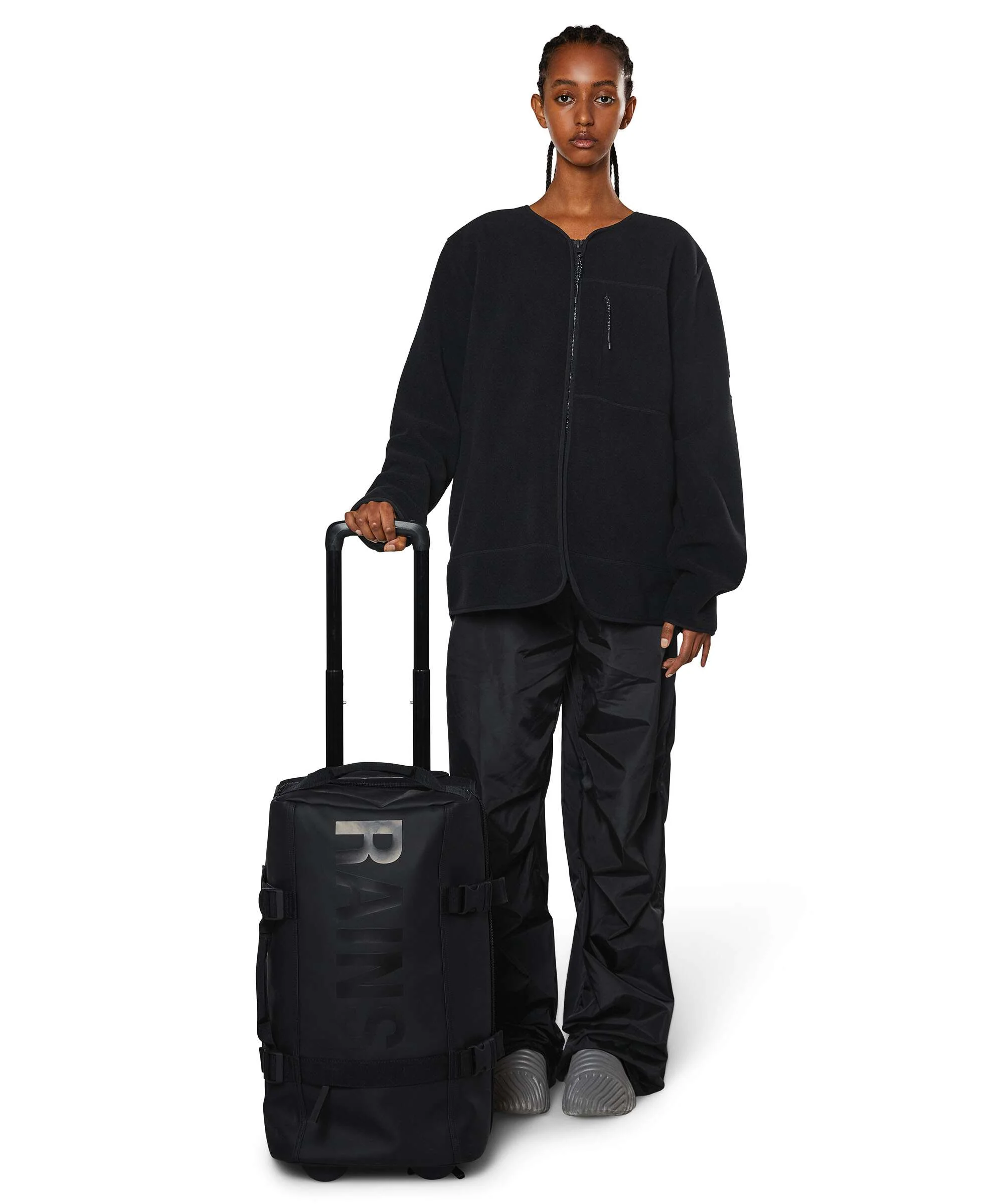 Rains Texel Travel bag with wheels black - Image 3