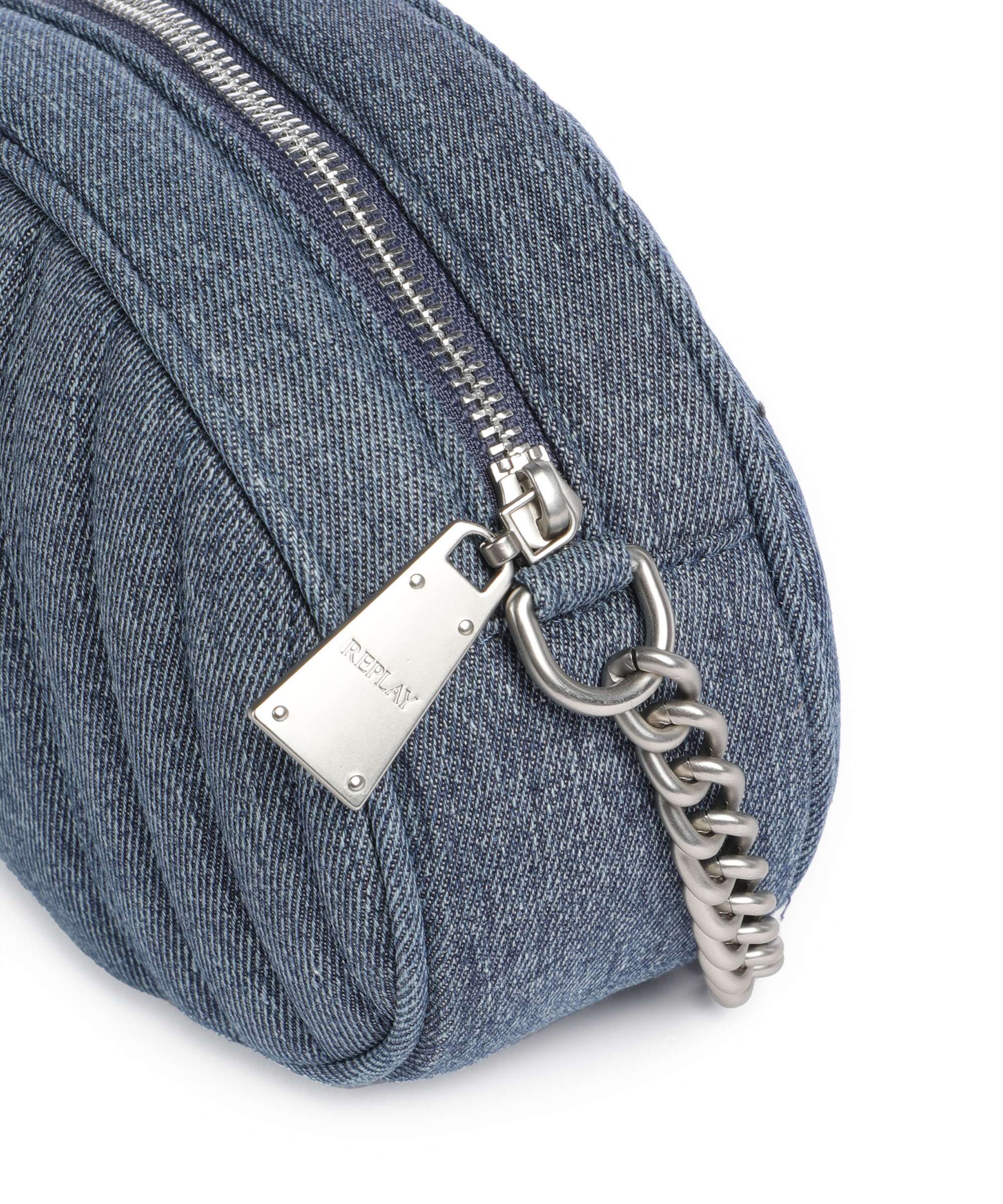 Replay Crossbody bag blue denim - Image 4