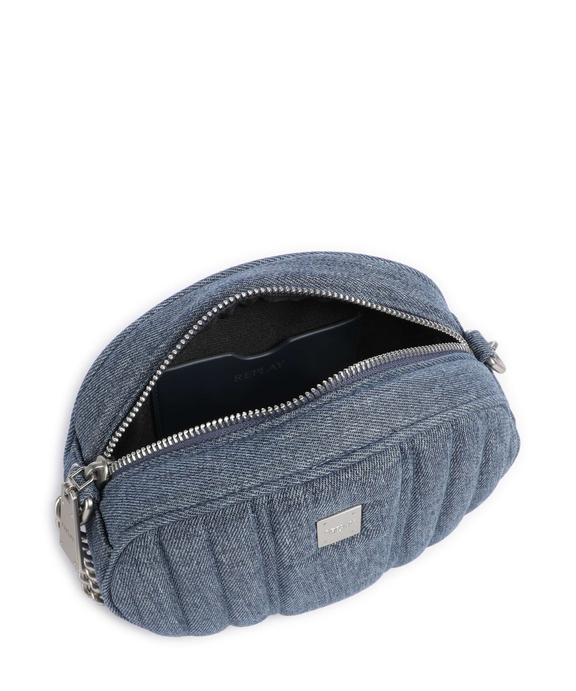 Replay Crossbody bag blue denim - Image 6