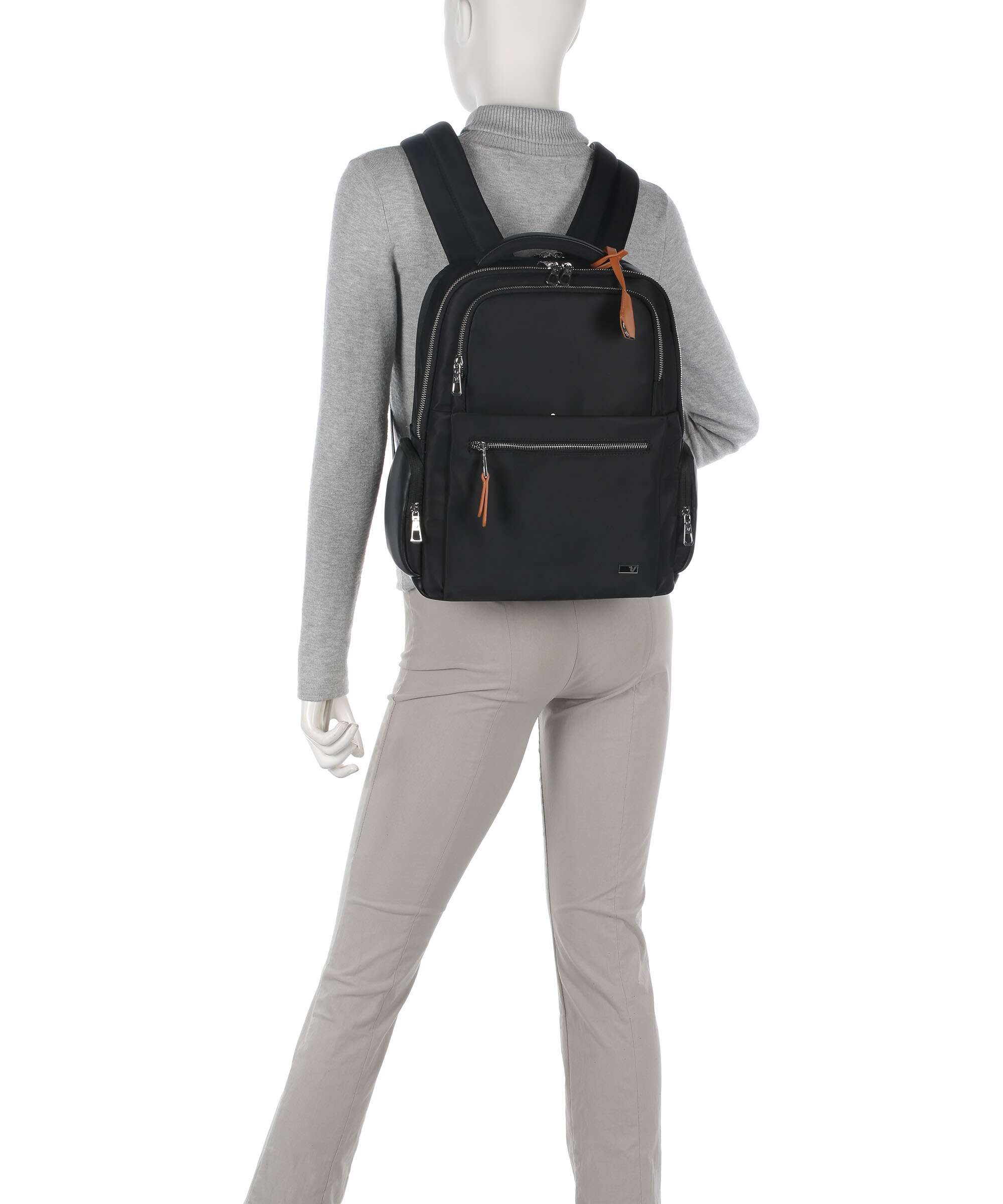 Roncato Biz Laptop backpack black - Image 3