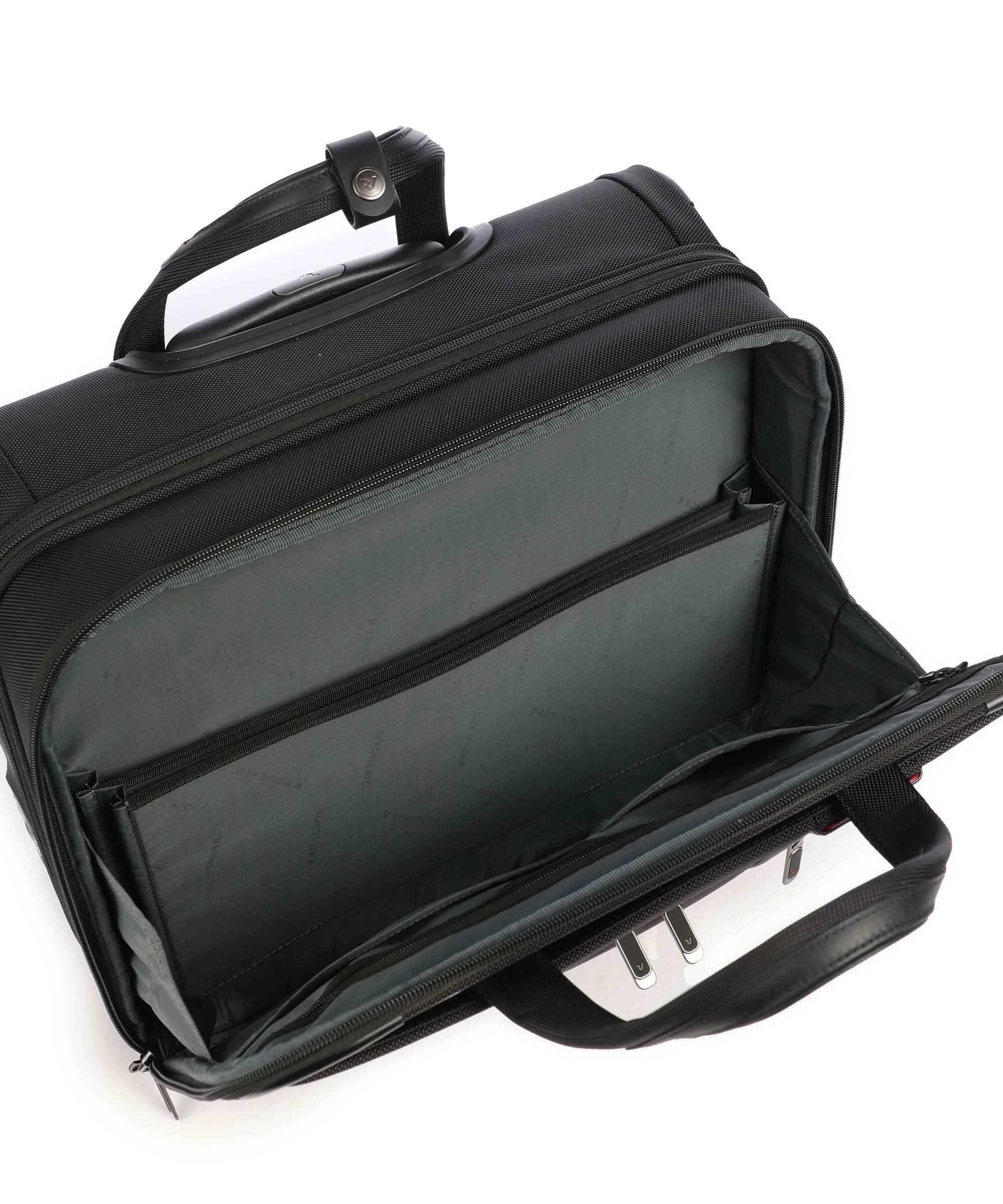 Roncato Cambridge Laptop bag black - Image 4