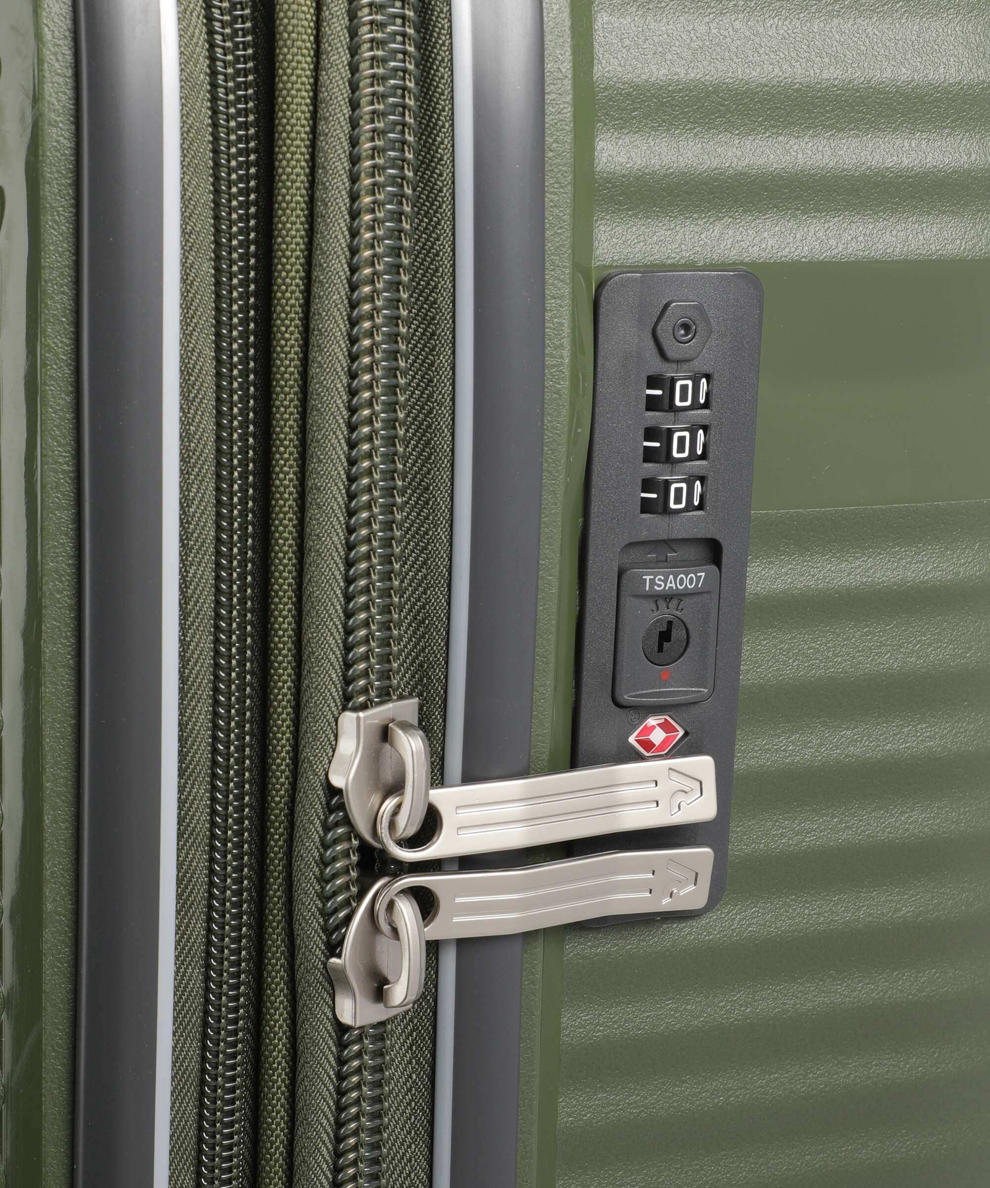 Roncato R-Lite Spinner (4 wheels) verde militare - Image 3