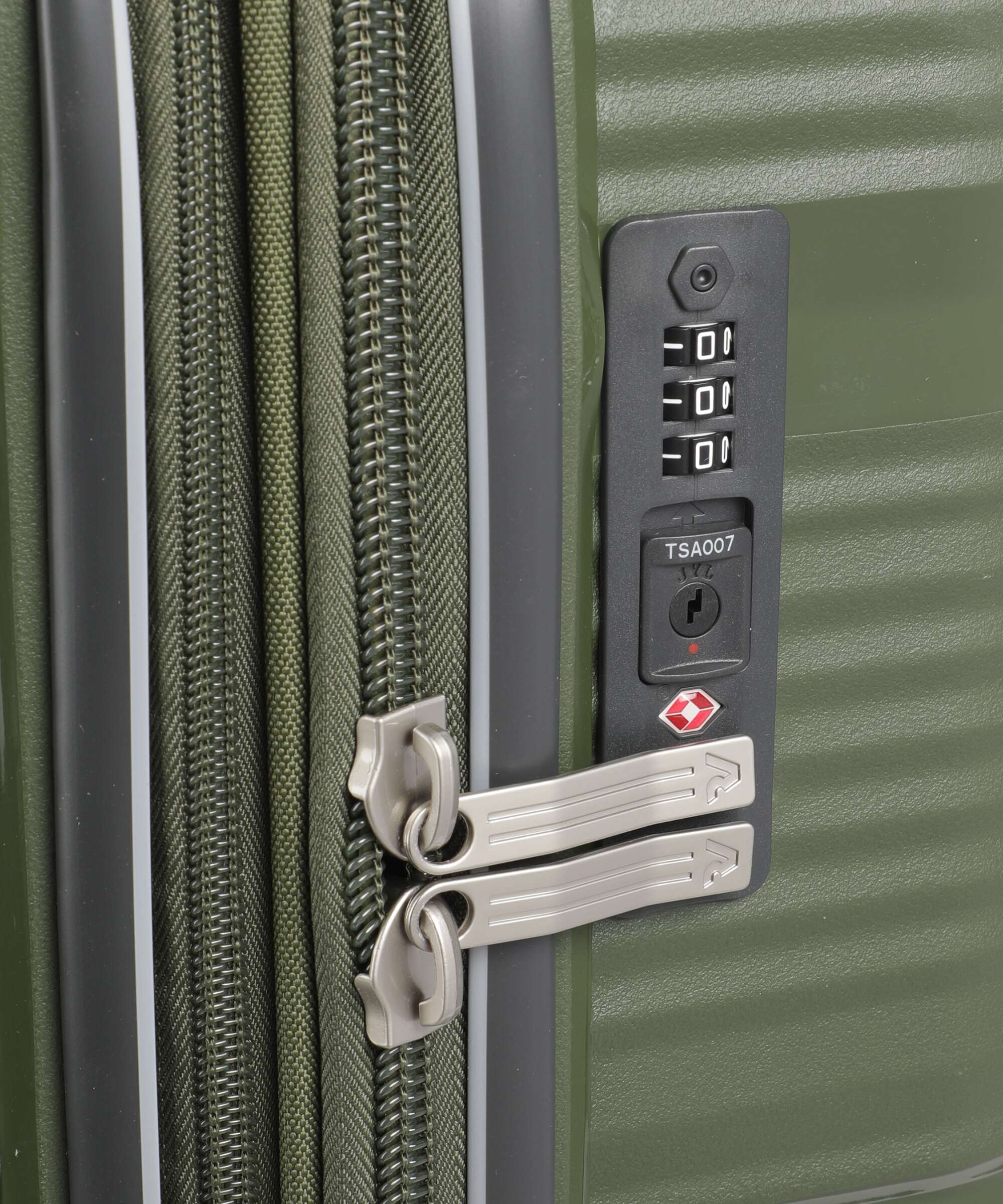 Roncato R-Lite Spinner (4 wheels) verde militare - Image 3