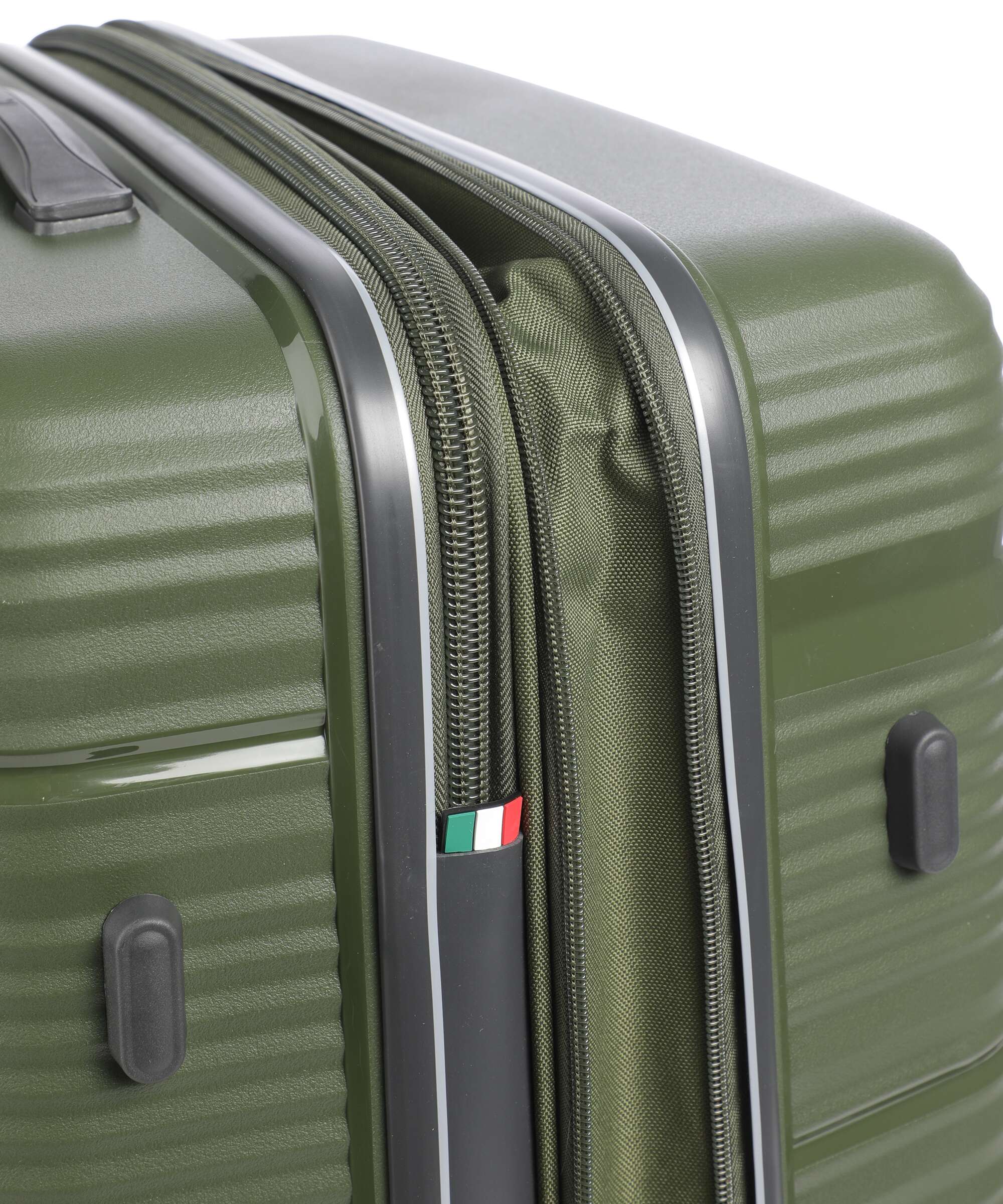Roncato R-Lite Spinner (4 wheels) verde militare - Image 4