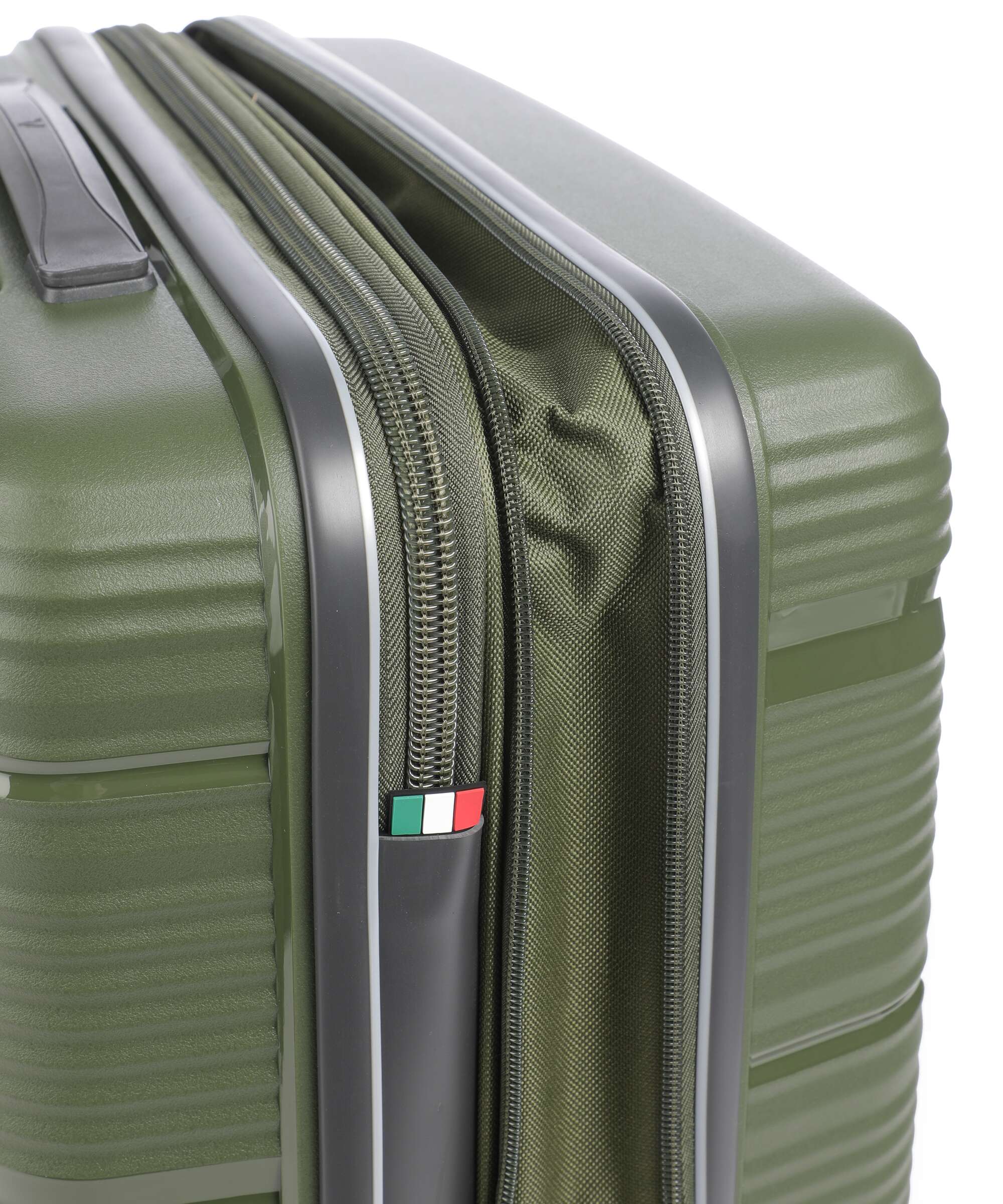 Roncato R-Lite Spinner (4 wheels) verde militare - Image 4
