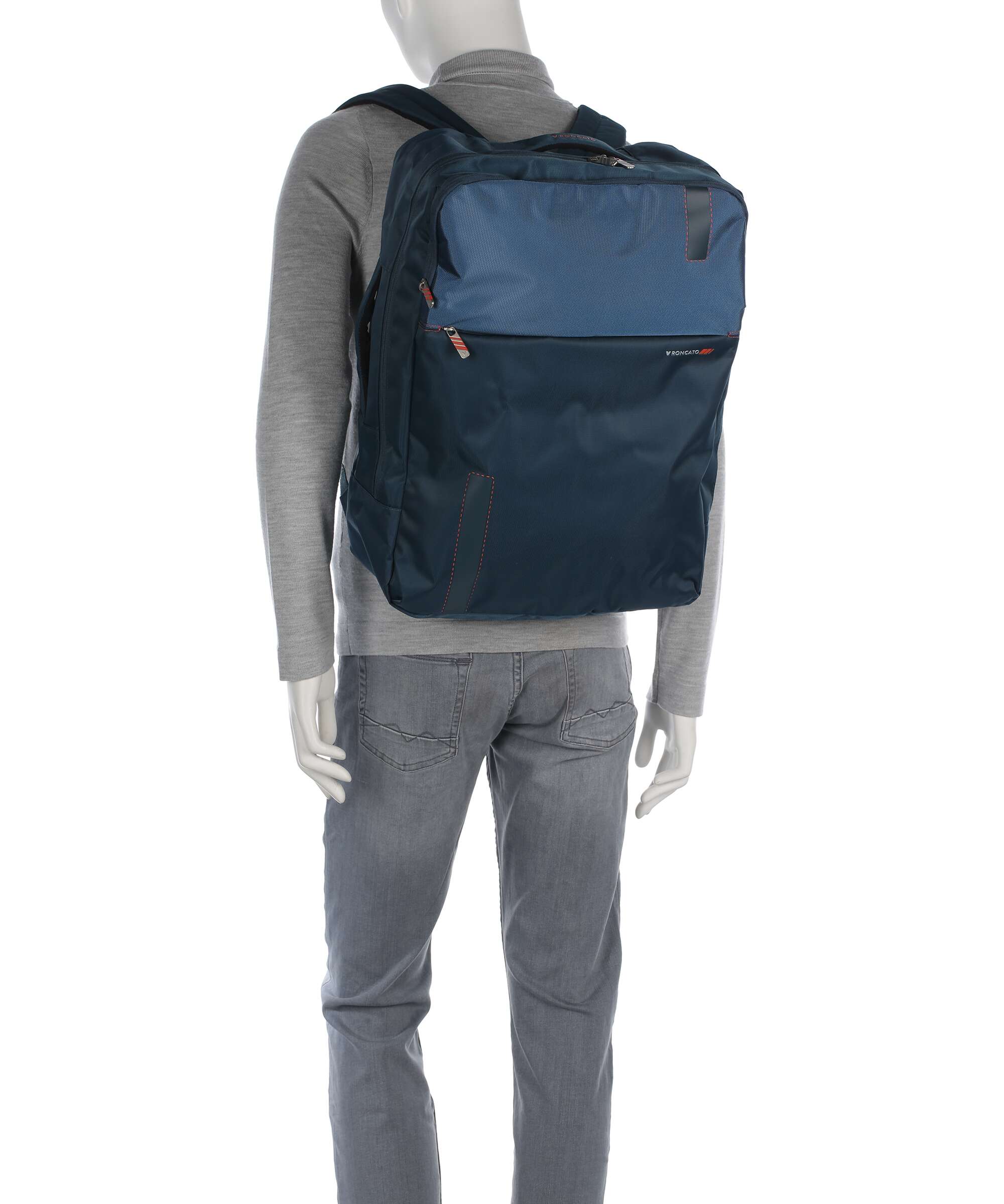 Roncato Speed 39 Travel backpack blue - Image 3