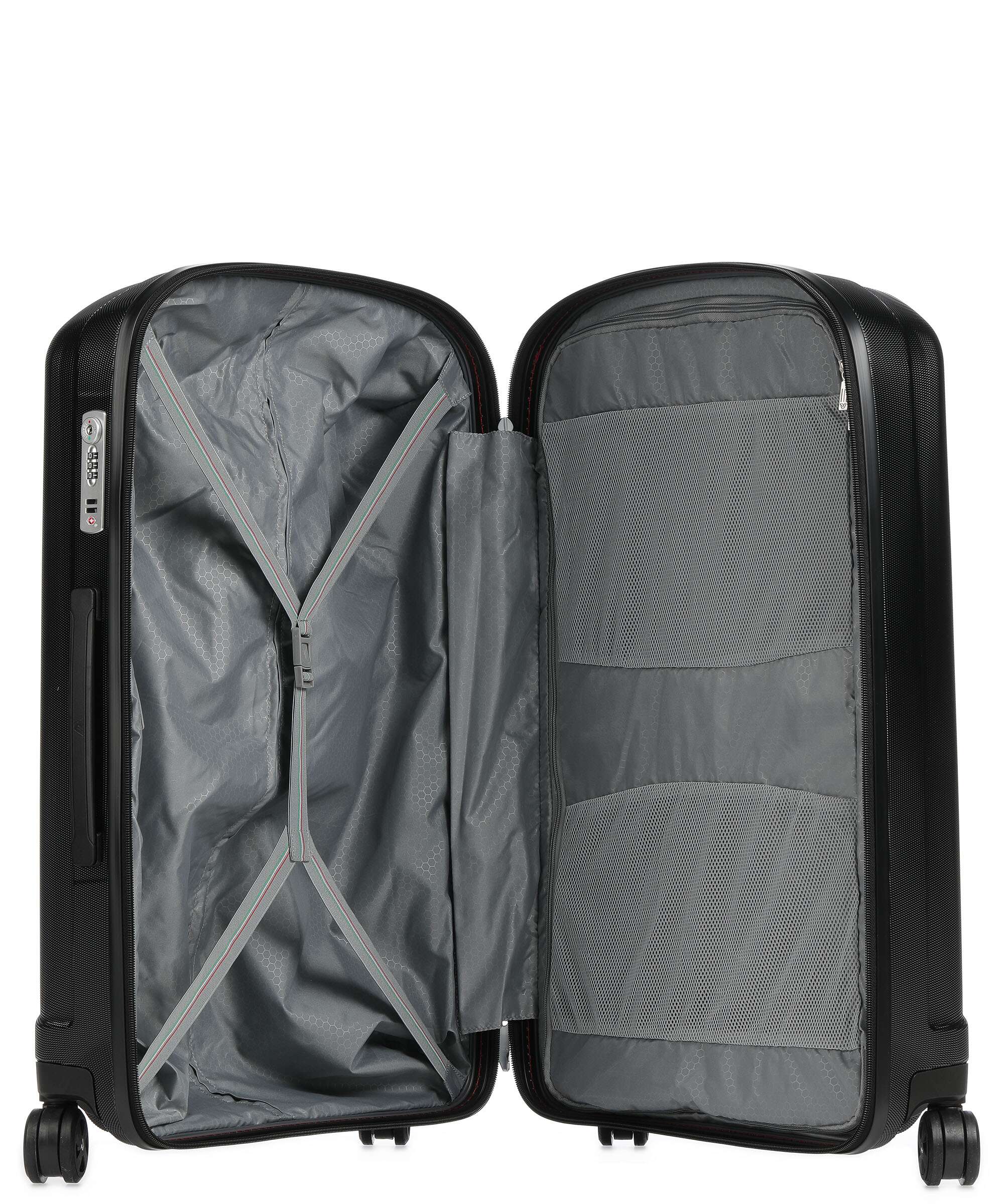 Roncato Unica Spinner (4 wheels) black - Image 5