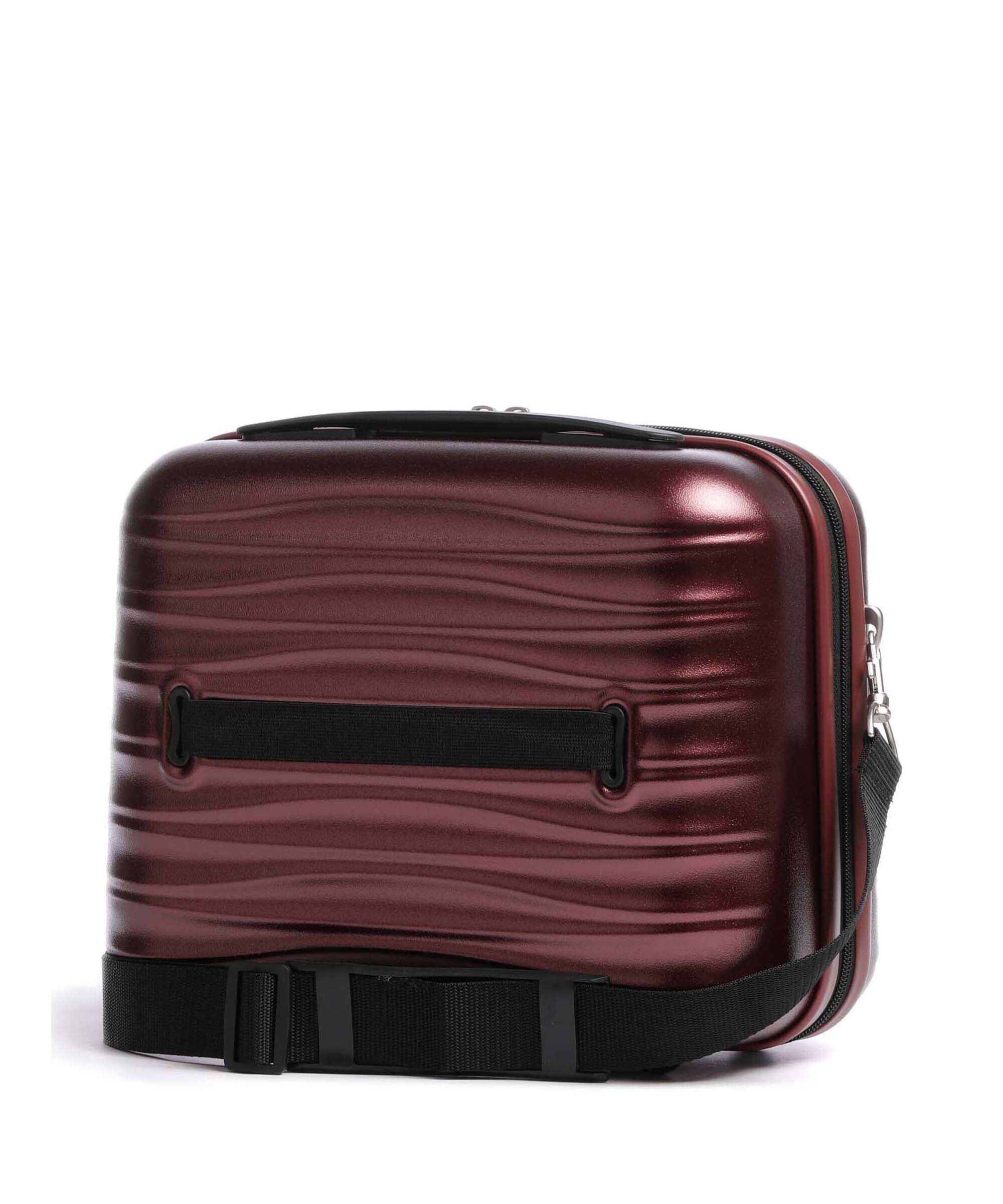 Roncato Wave Beauty case rosso scuro - Image 2