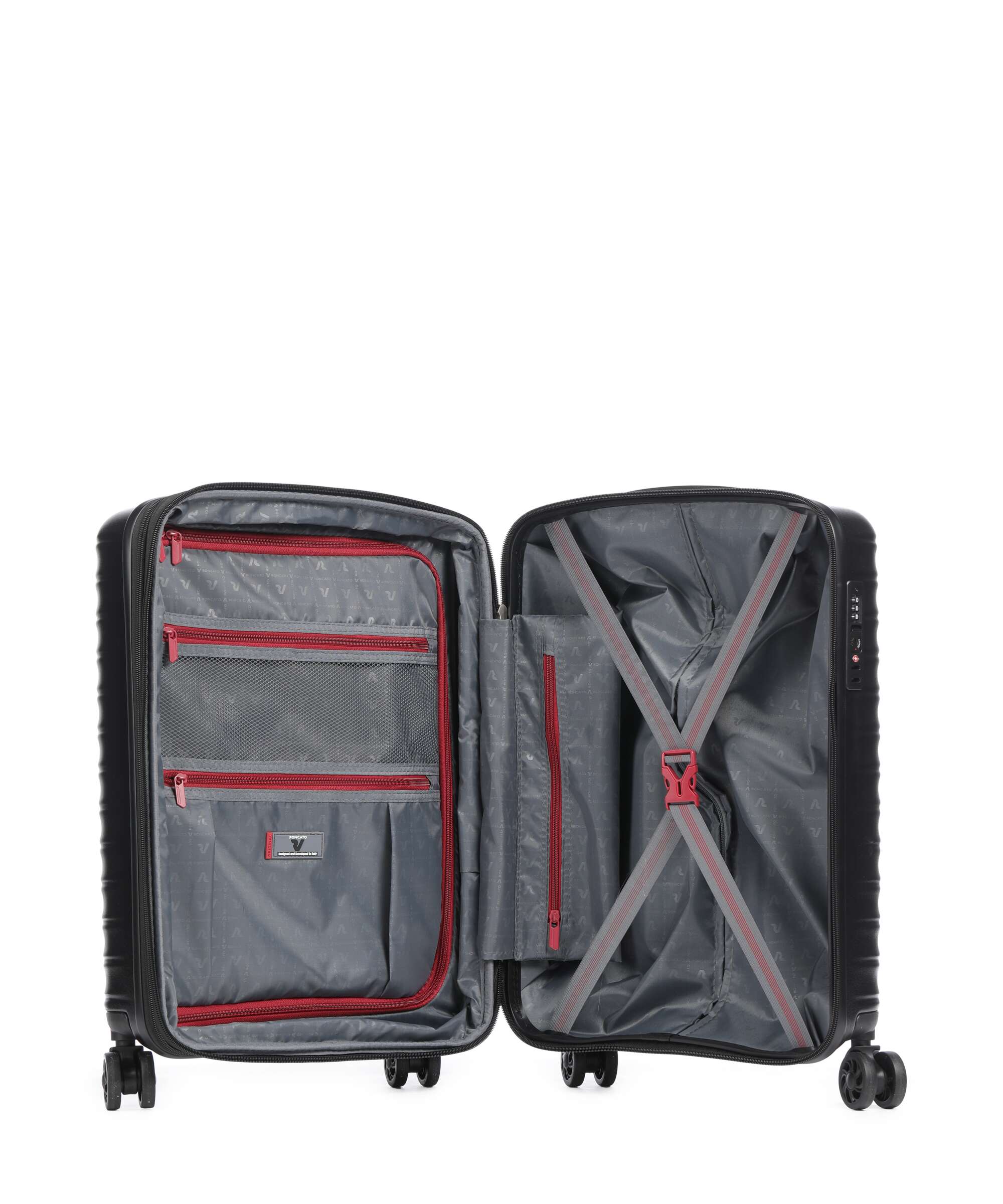 Roncato Wave DLX Spinner (4 wheels) nero - Image 6