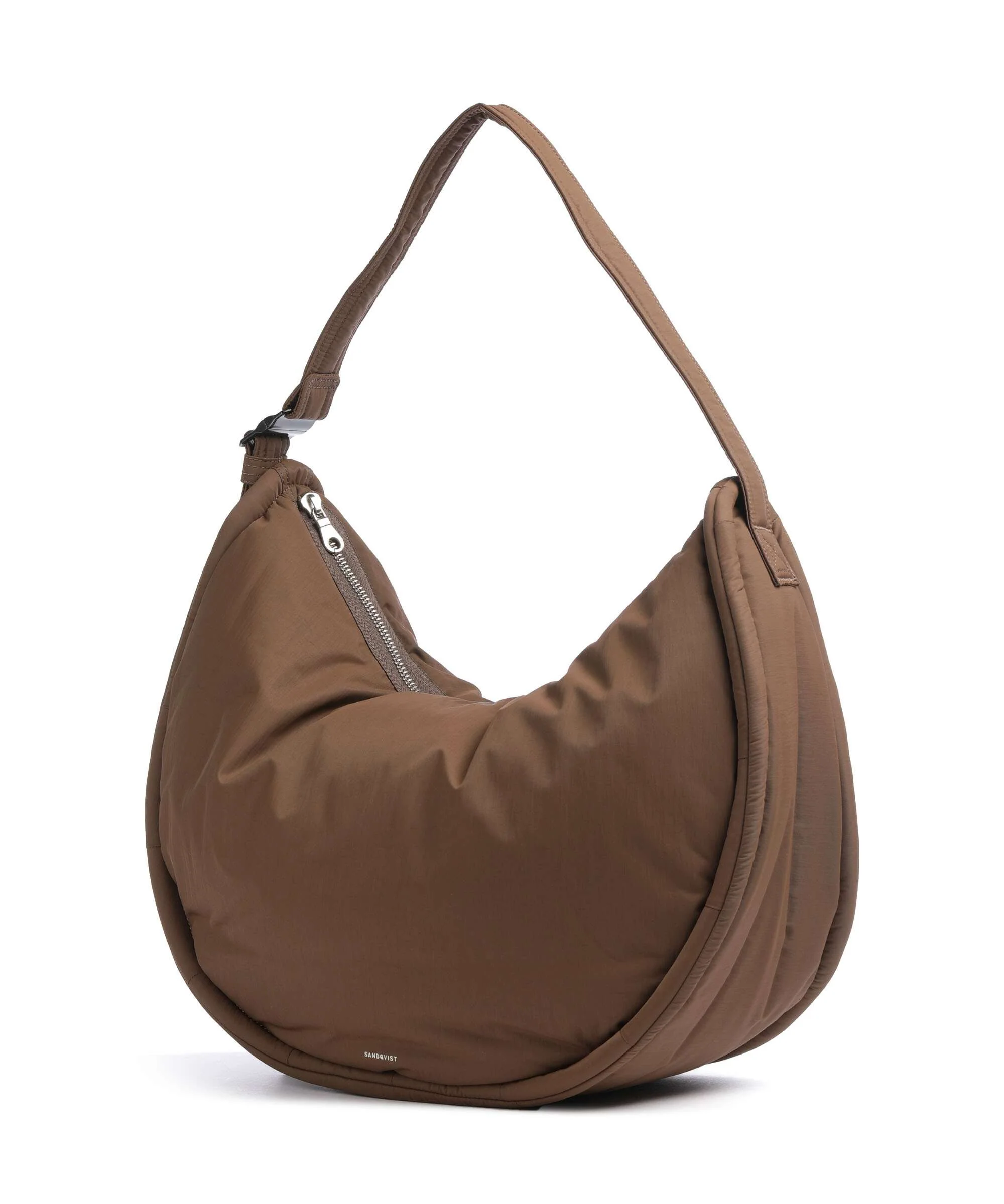 Sandqvist Curve L Hobo bag dark taupe - Image 2