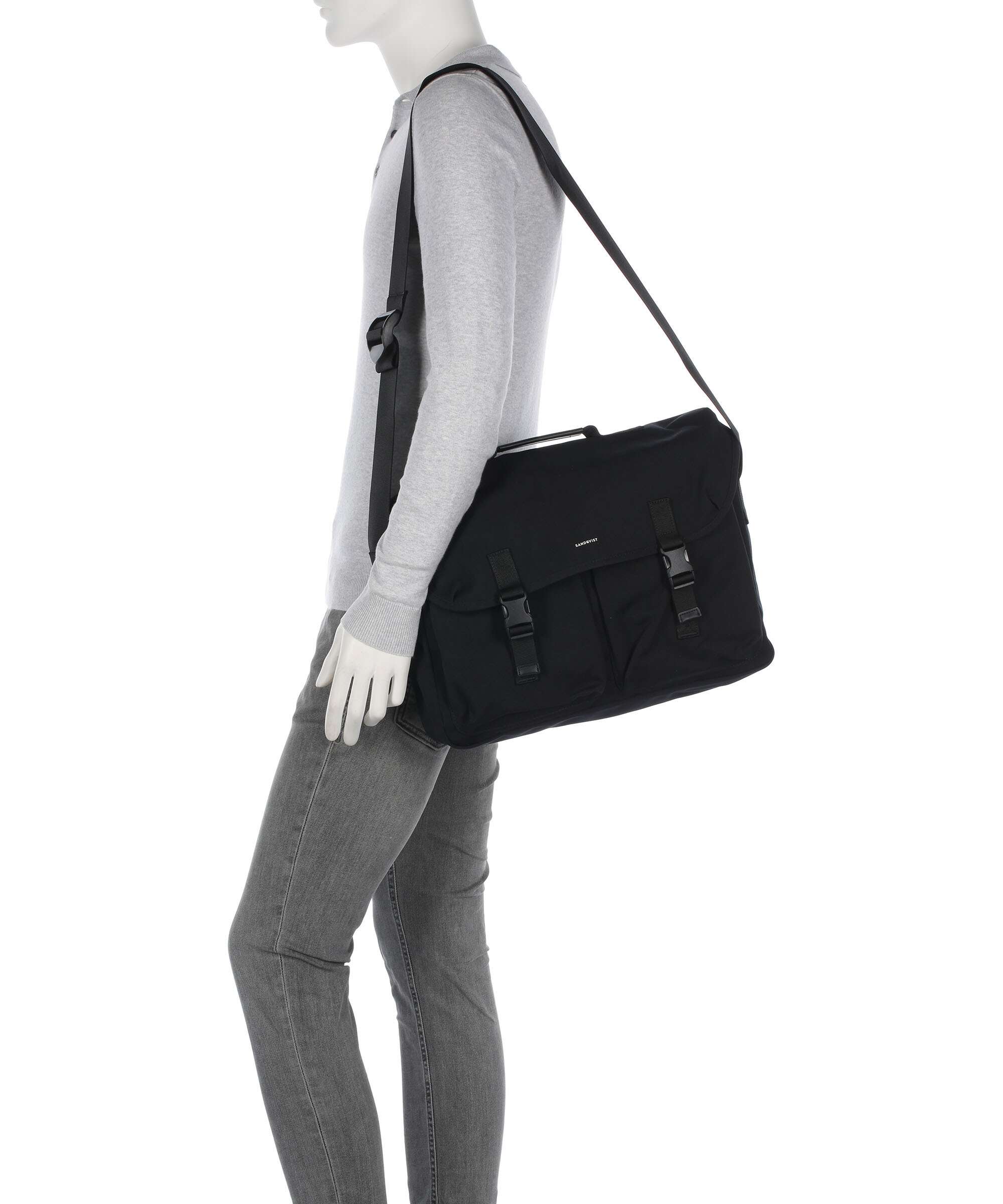 Sandqvist Everyday Originals Briefcase black - Image 3