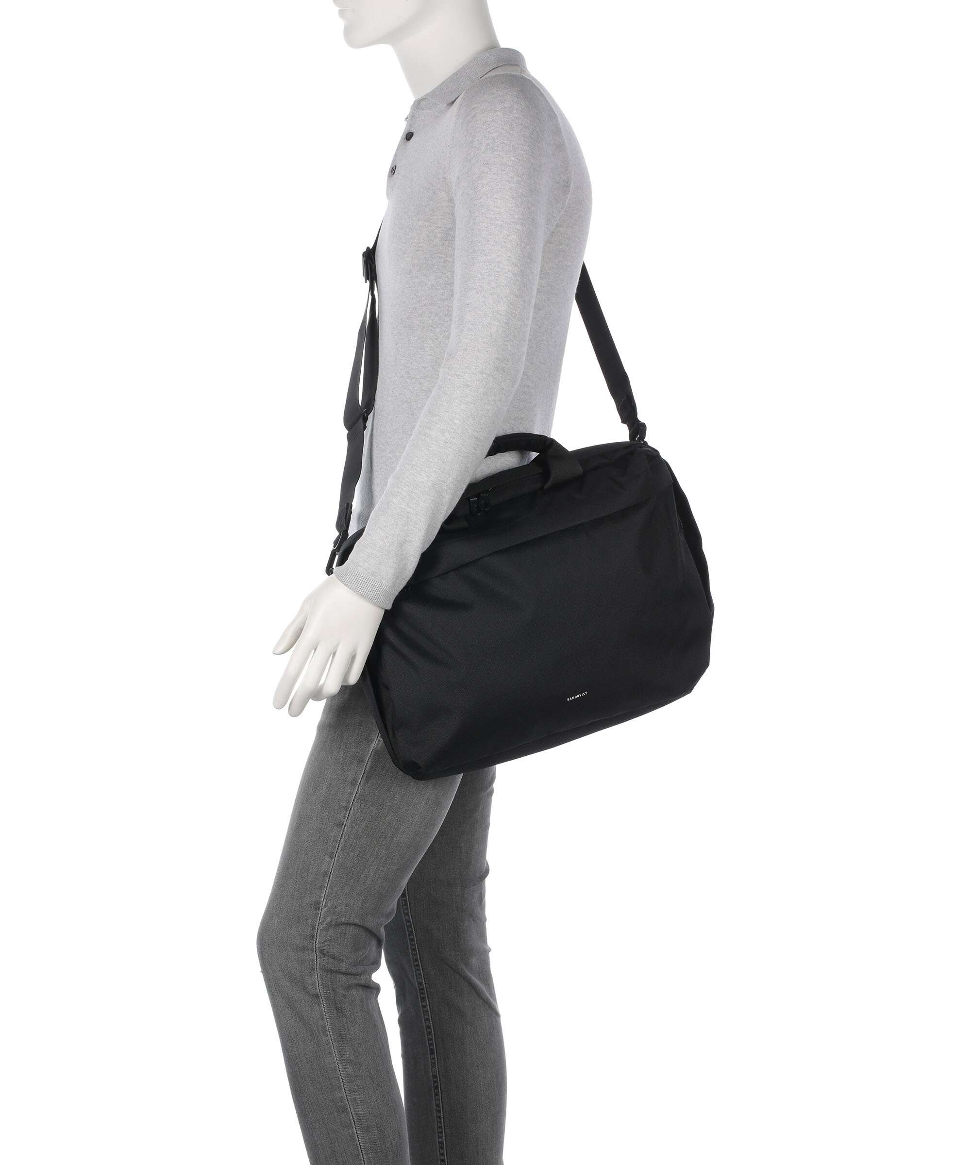 Sandqvist Go Briefcase black - Image 4