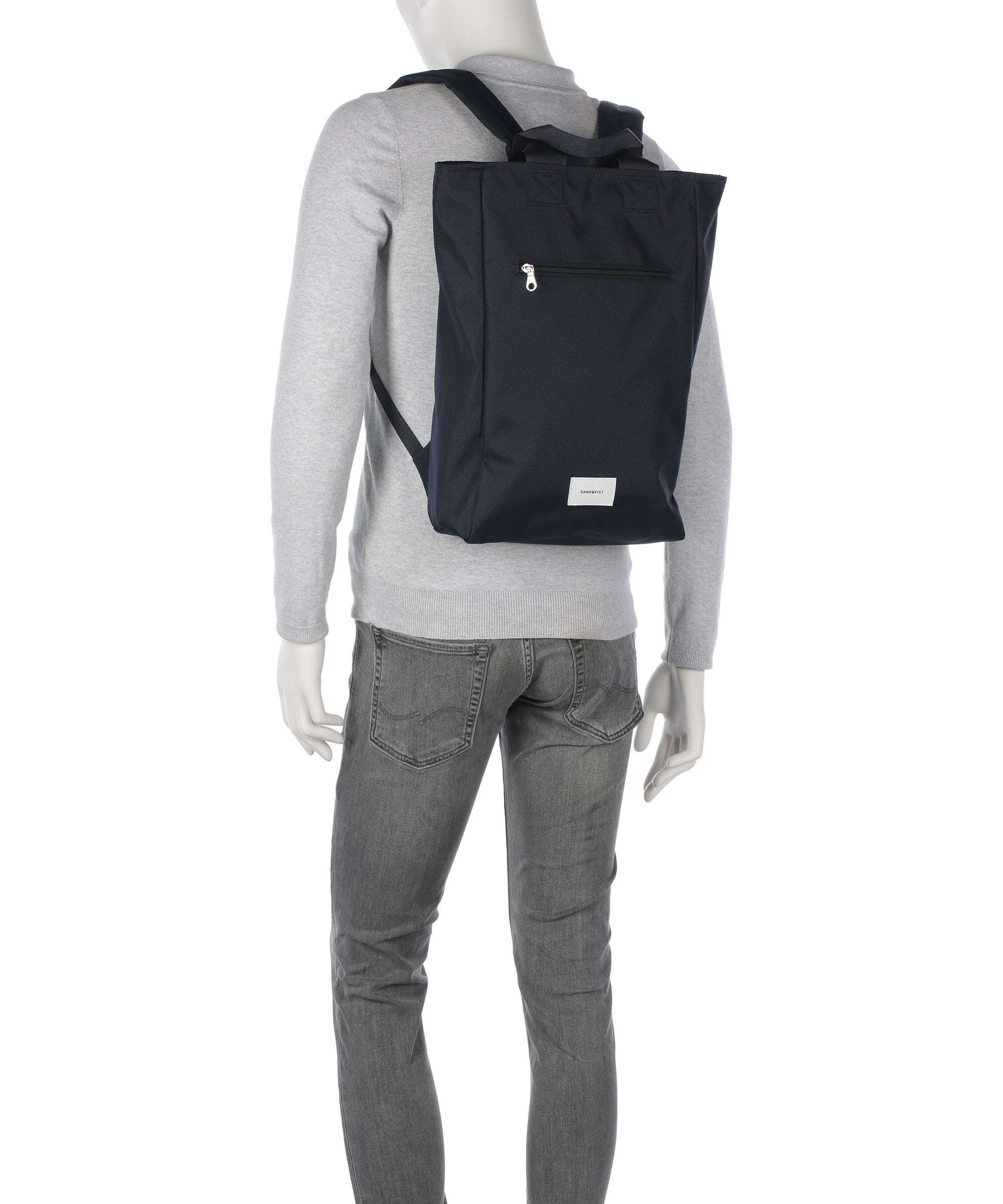 Sandqvist Ground 2-Way Backpack navy - Image 4