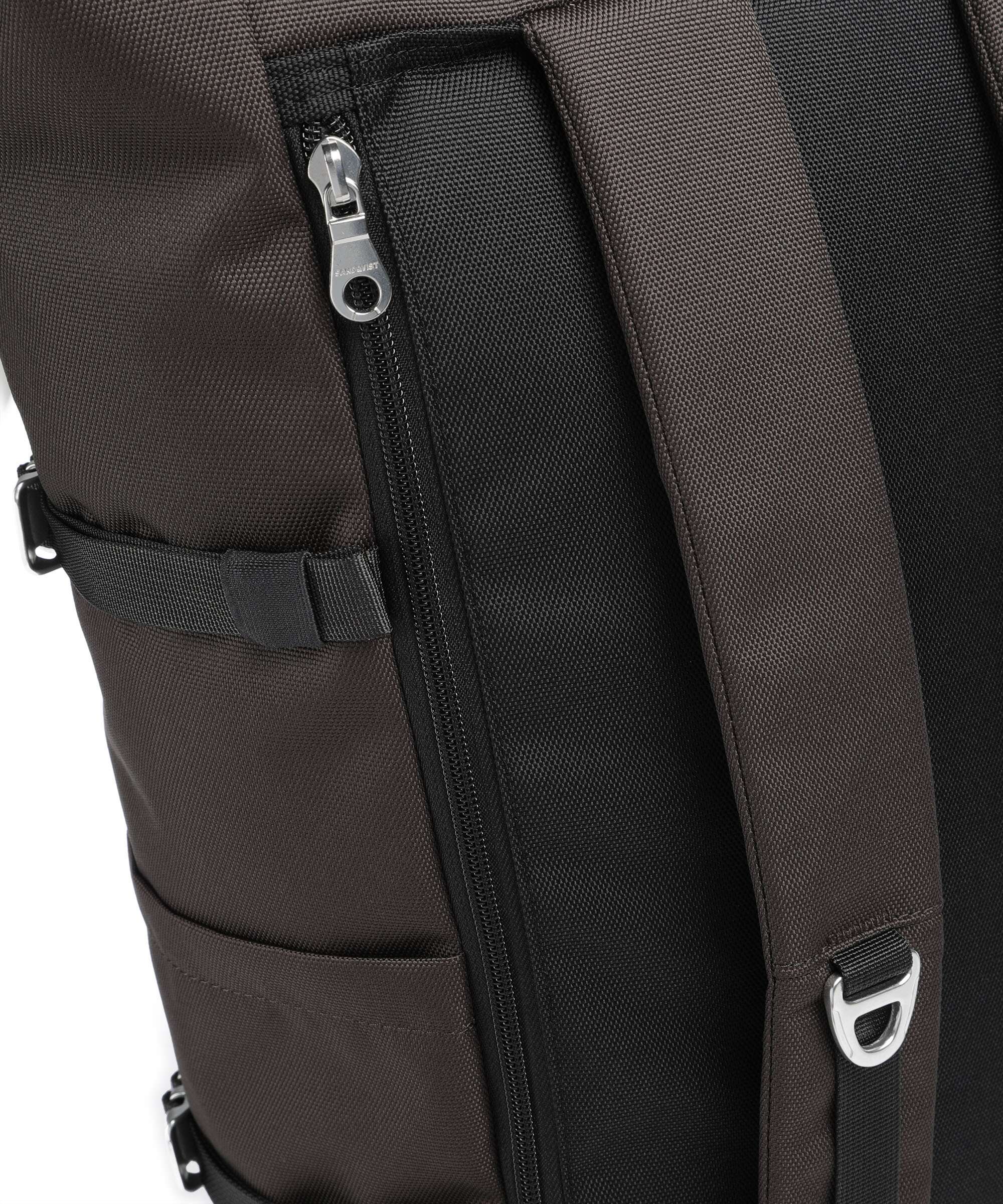 Sandqvist Icon L Rolltop backpack brown - Image 5