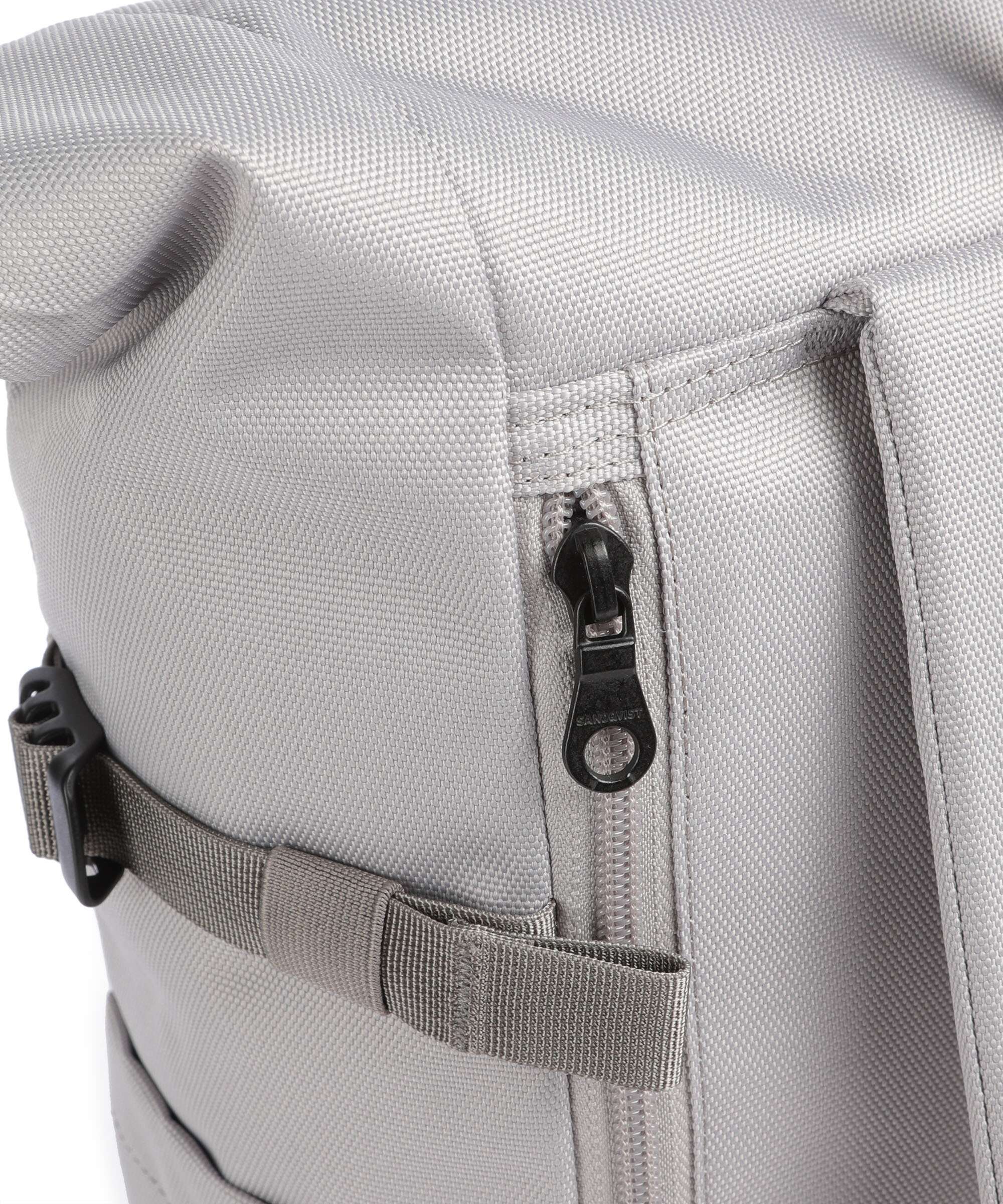 Sandqvist Icon M Rolltop backpack light grey - Image 5
