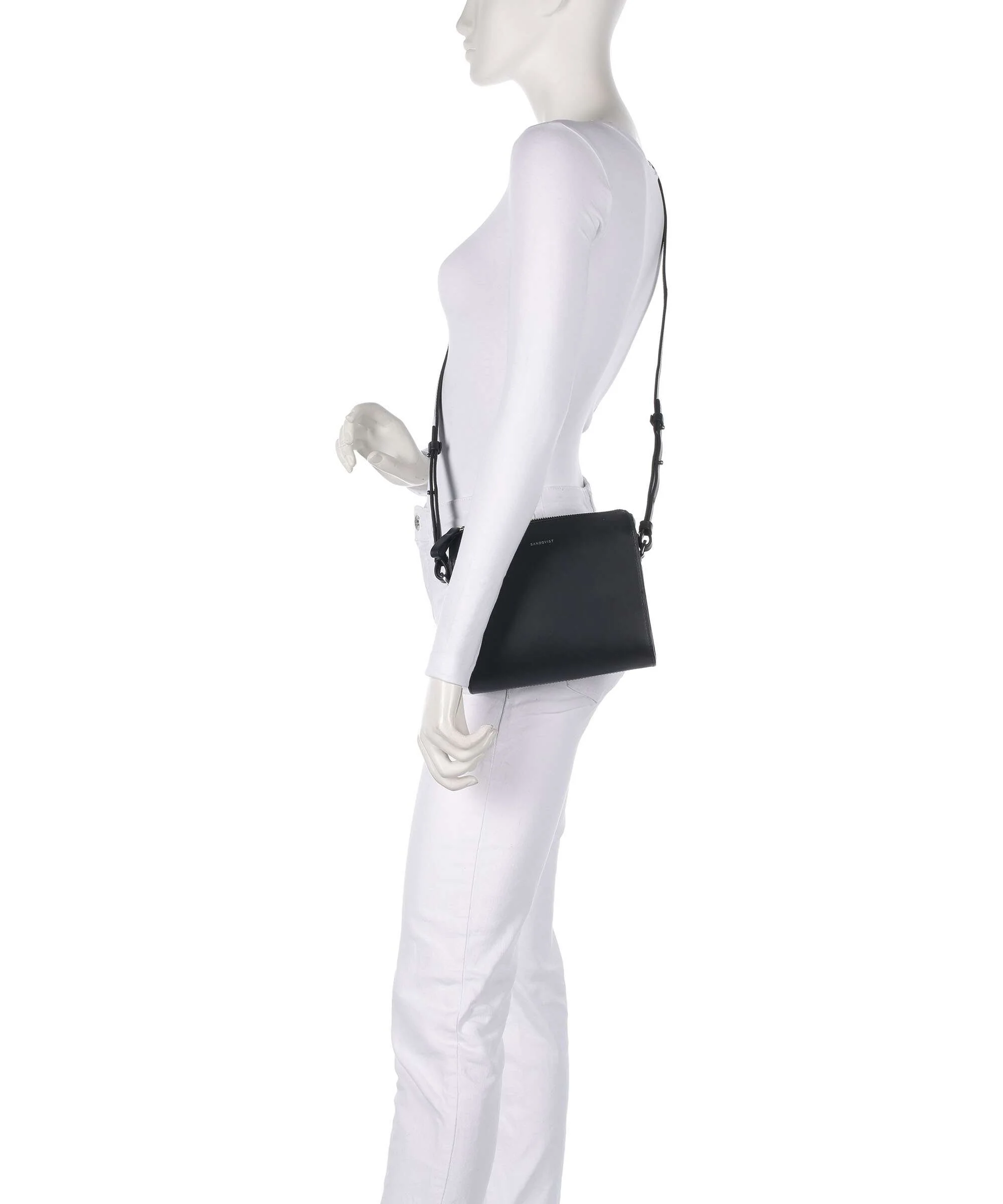 Sandqvist Leather Classics Frances Crossbody bag black - Image 3