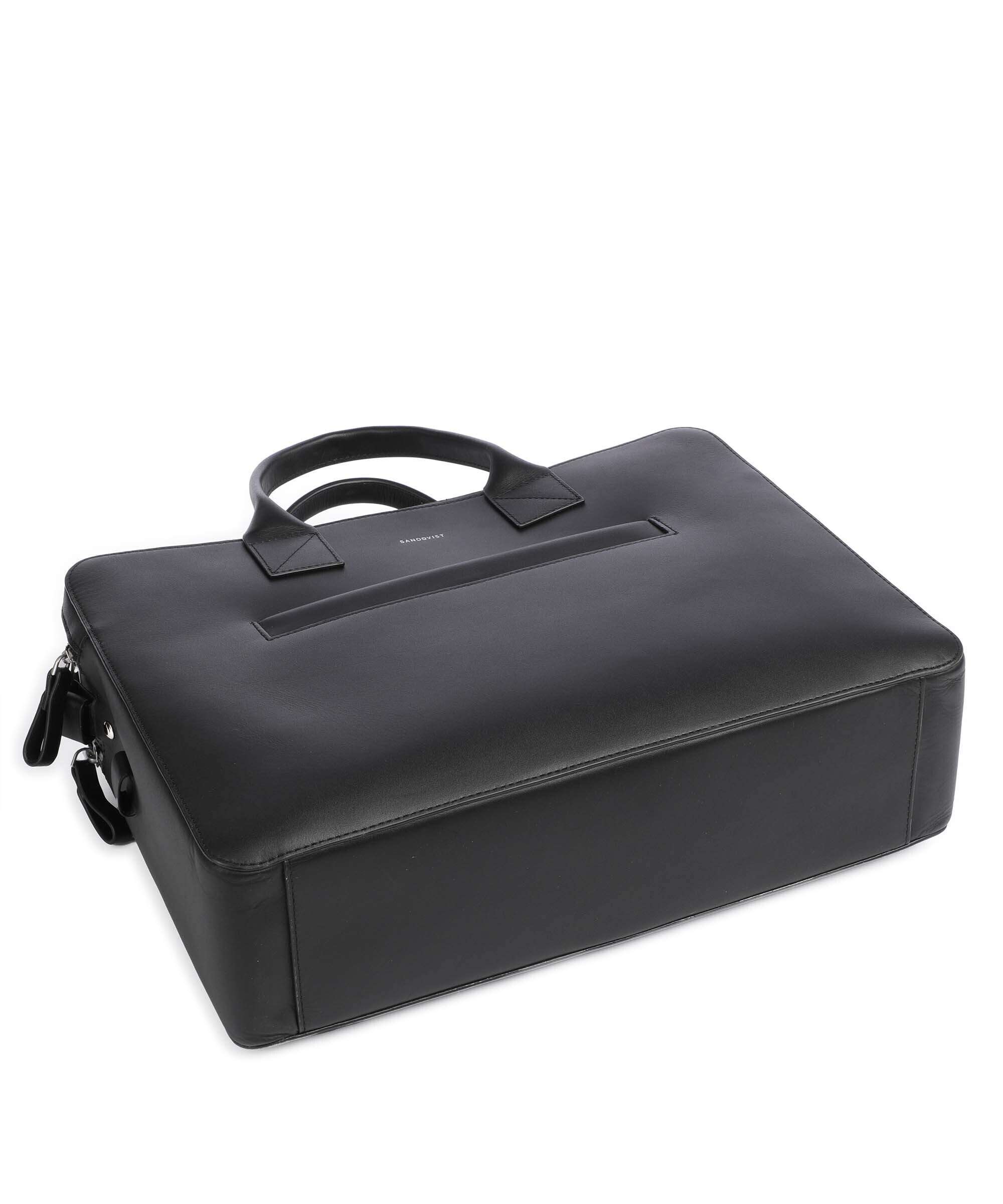 Sandqvist Leather Classics Seth Briefcase black - Image 5