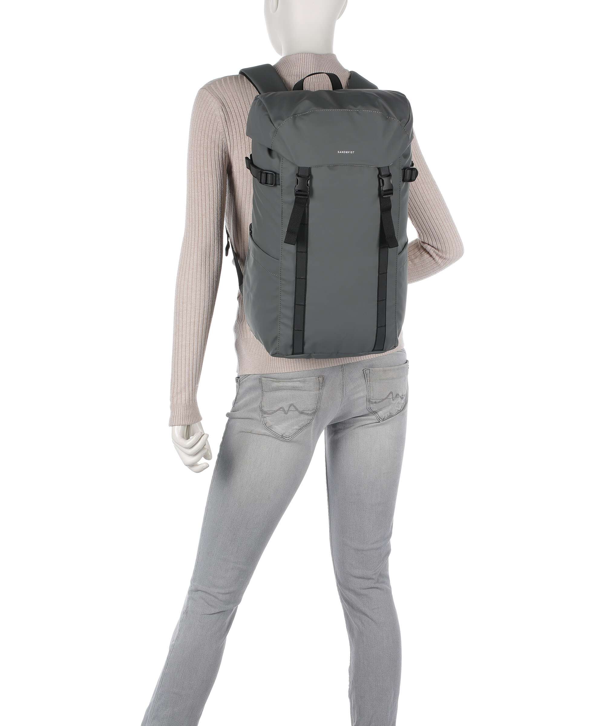 Sandqvist Stream Jonatan Backpack ash grey - Image 3