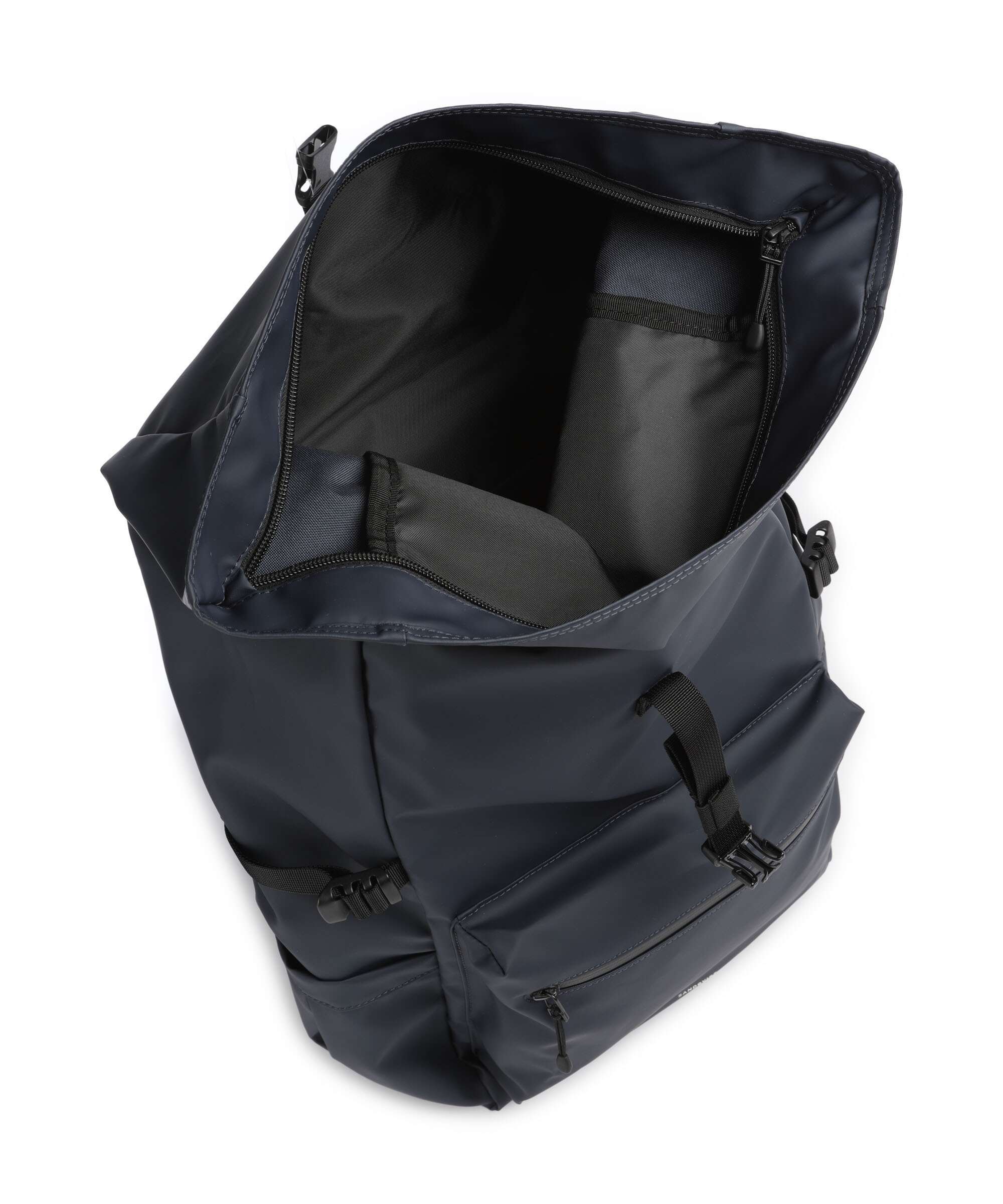 Sandqvist Stream L Rolltop backpack navy - Image 5