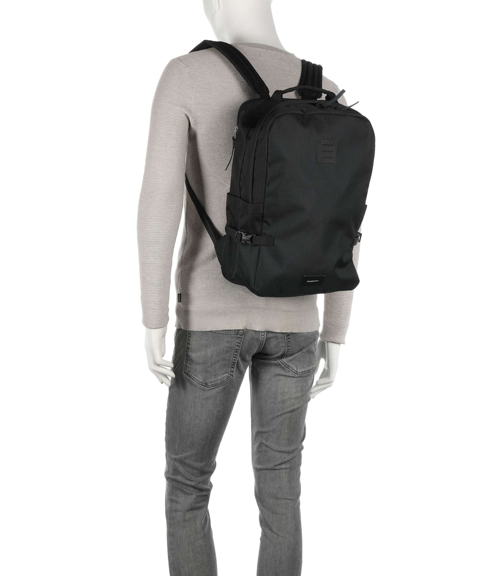 Sandqvist Urban Outdoor Andre Backpack black - Image 4