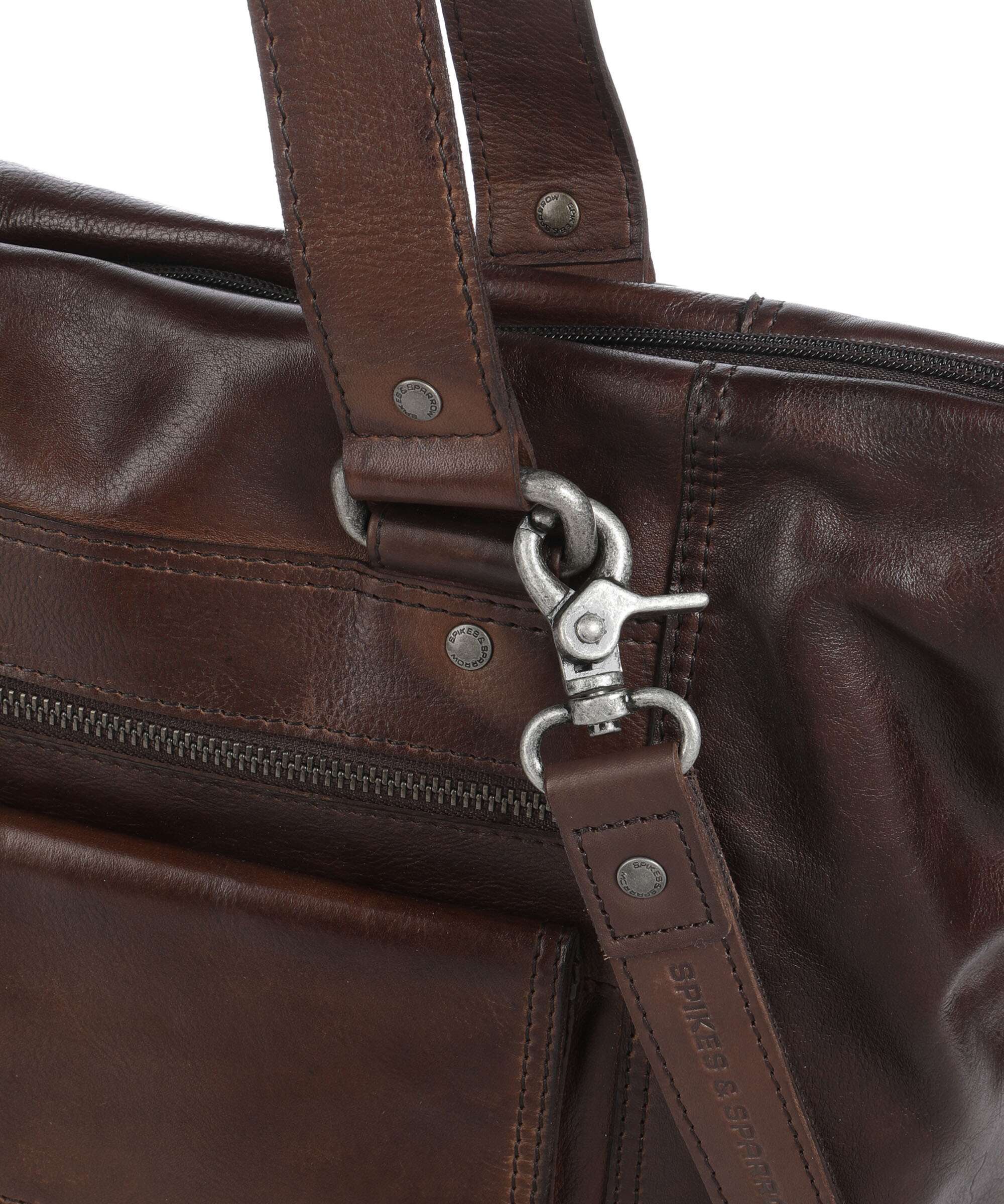 Spikes & Sparrow Apache Amina Briefcase braun - Image 4