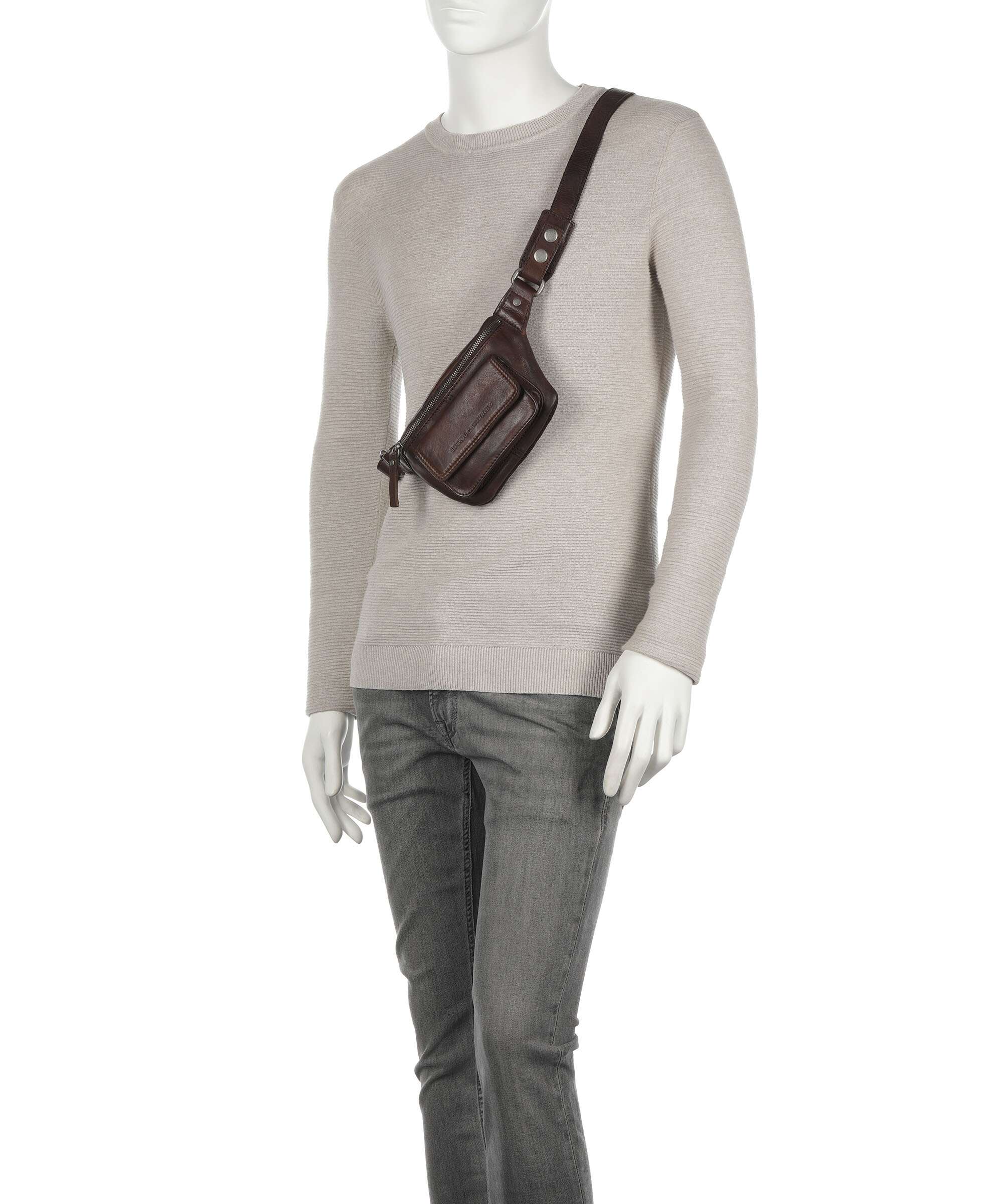 Spikes & Sparrow Apache Belt bag brown - Image 4