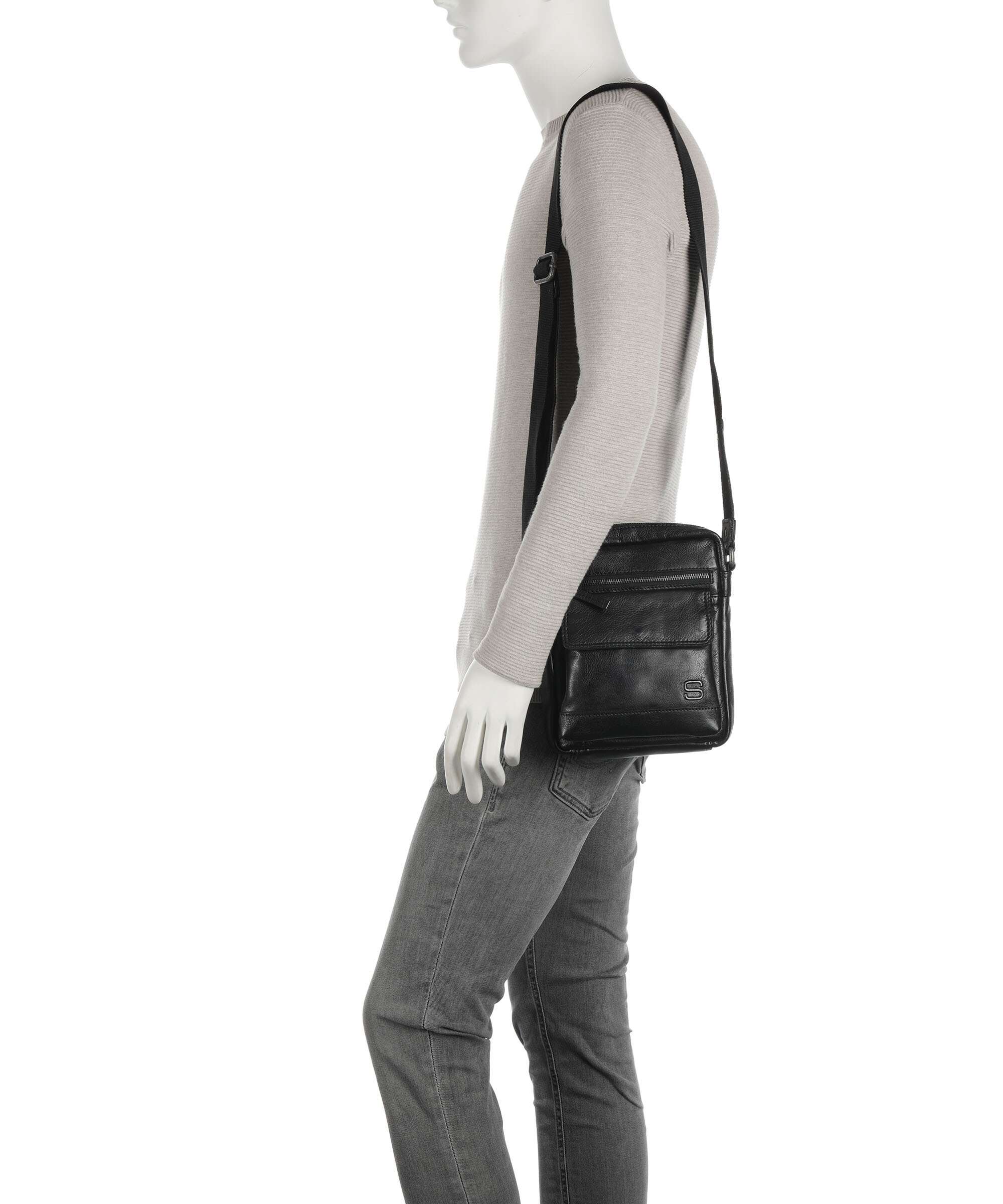 Spikes & Sparrow Apache Crossbody bag schwarz - Image 3