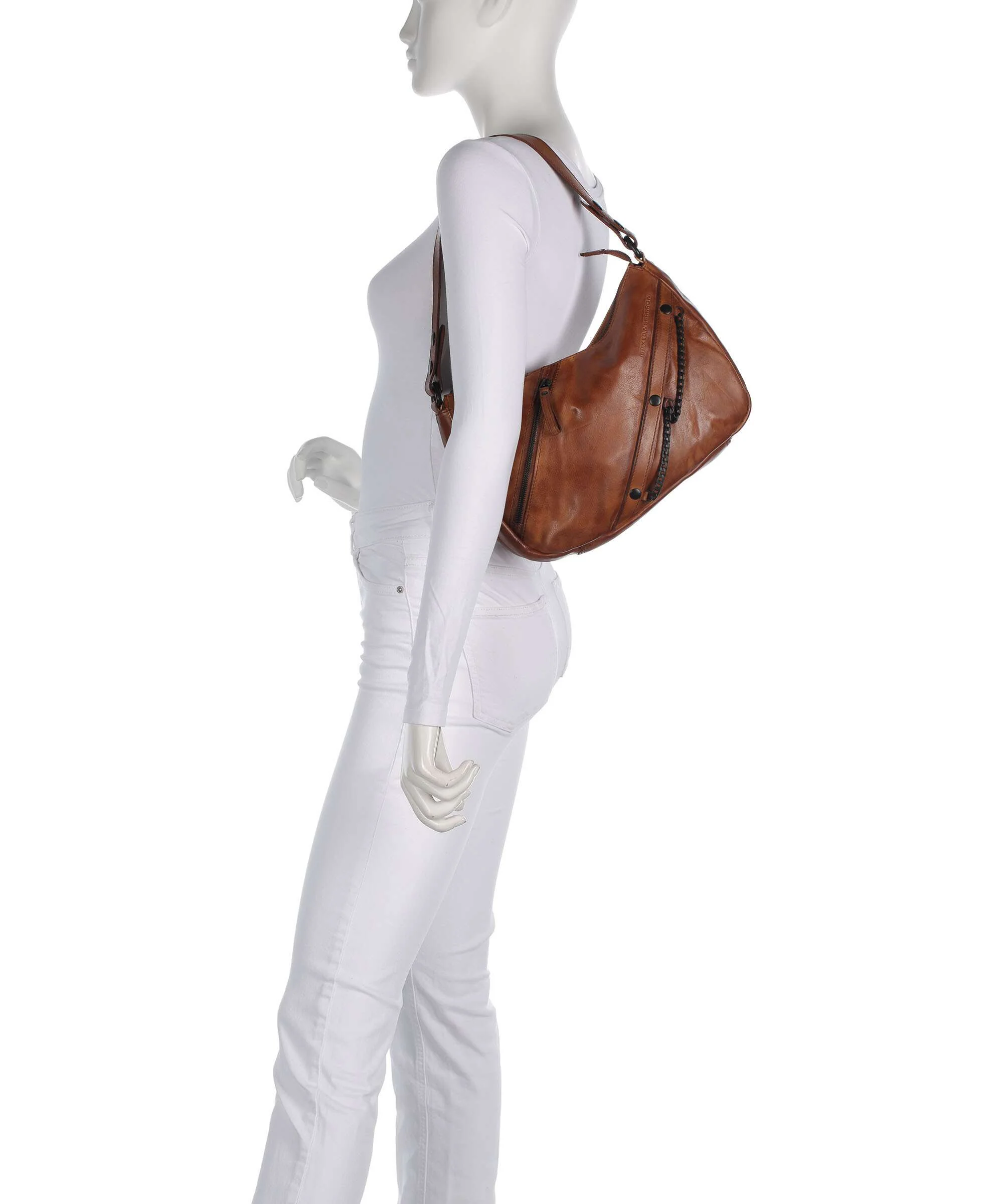 Spikes & Sparrow Apache Jadeline Shoulder bag brandy - Image 3