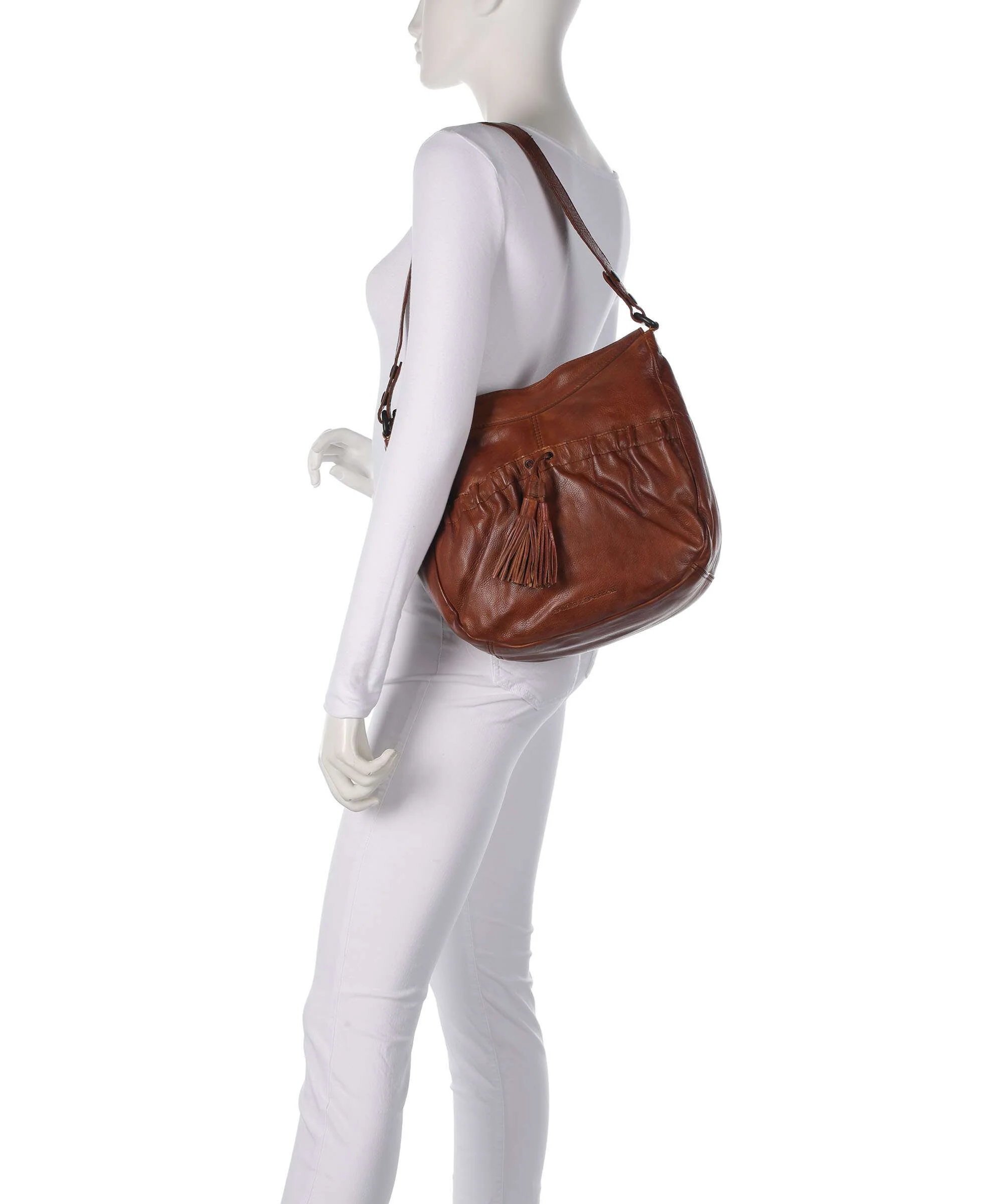Spikes & Sparrow Apache Jinny Hobo bag brandy - Image 3