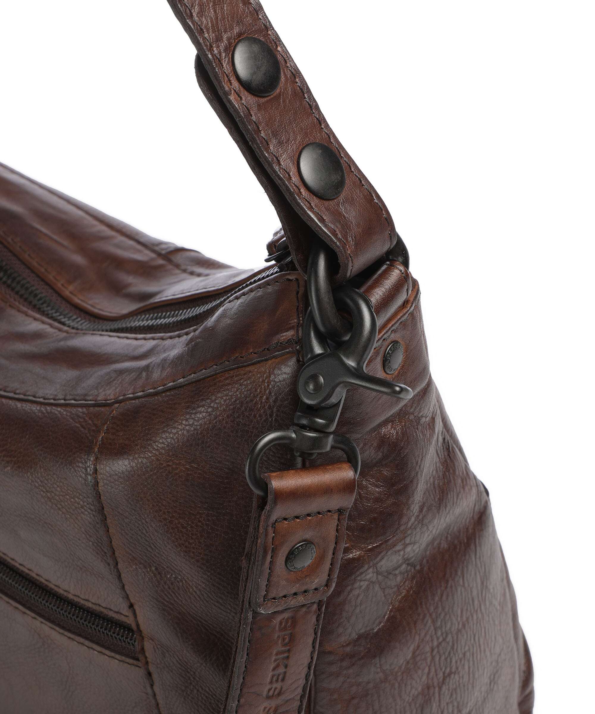 Spikes & Sparrow Apache Jinny Hobo bag dark brown - Image 5
