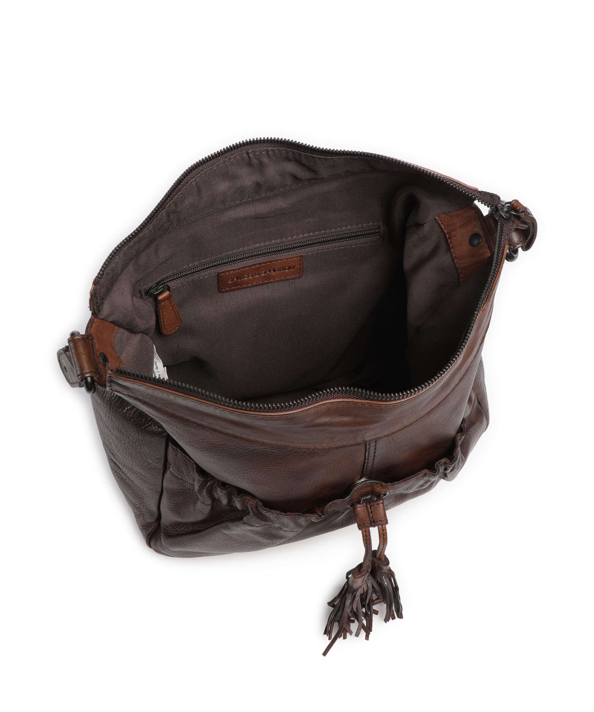 Spikes & Sparrow Apache Jinny Hobo bag dark brown - Image 7