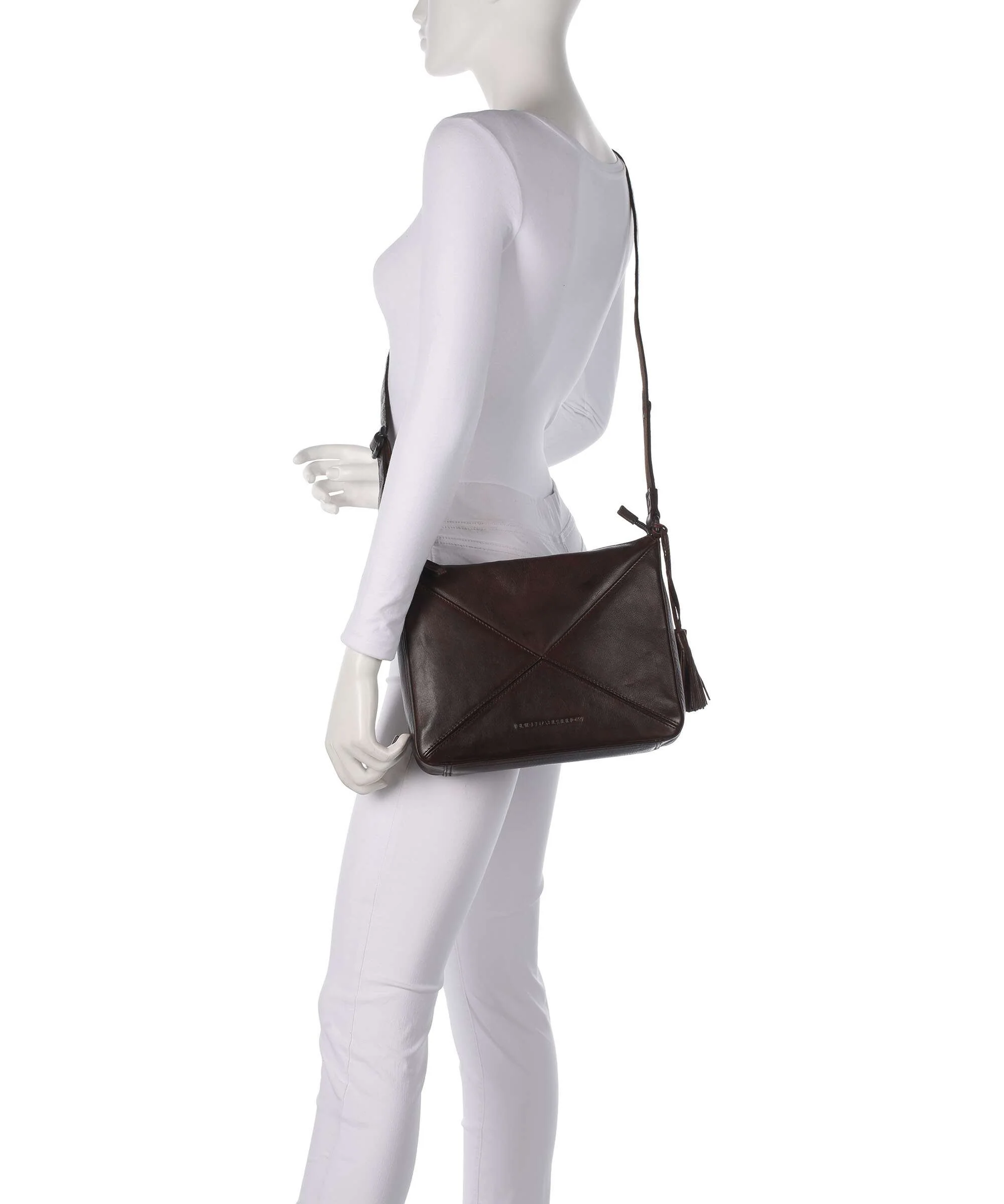 Spikes & Sparrow Apache Lilla Crossbody bag dark brown - Image 3