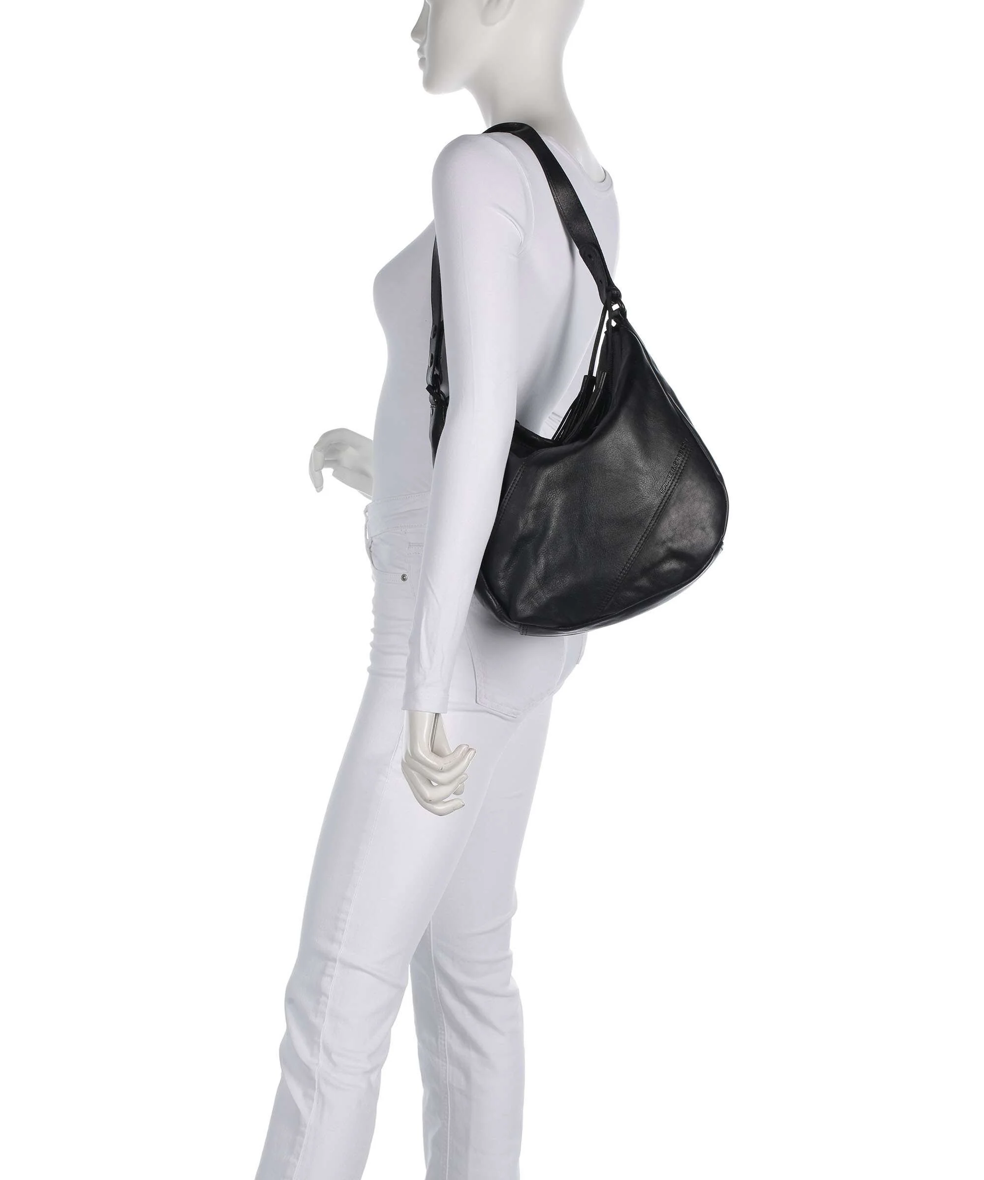 Spikes & Sparrow Apache Natalia Hobo bag black - Image 3
