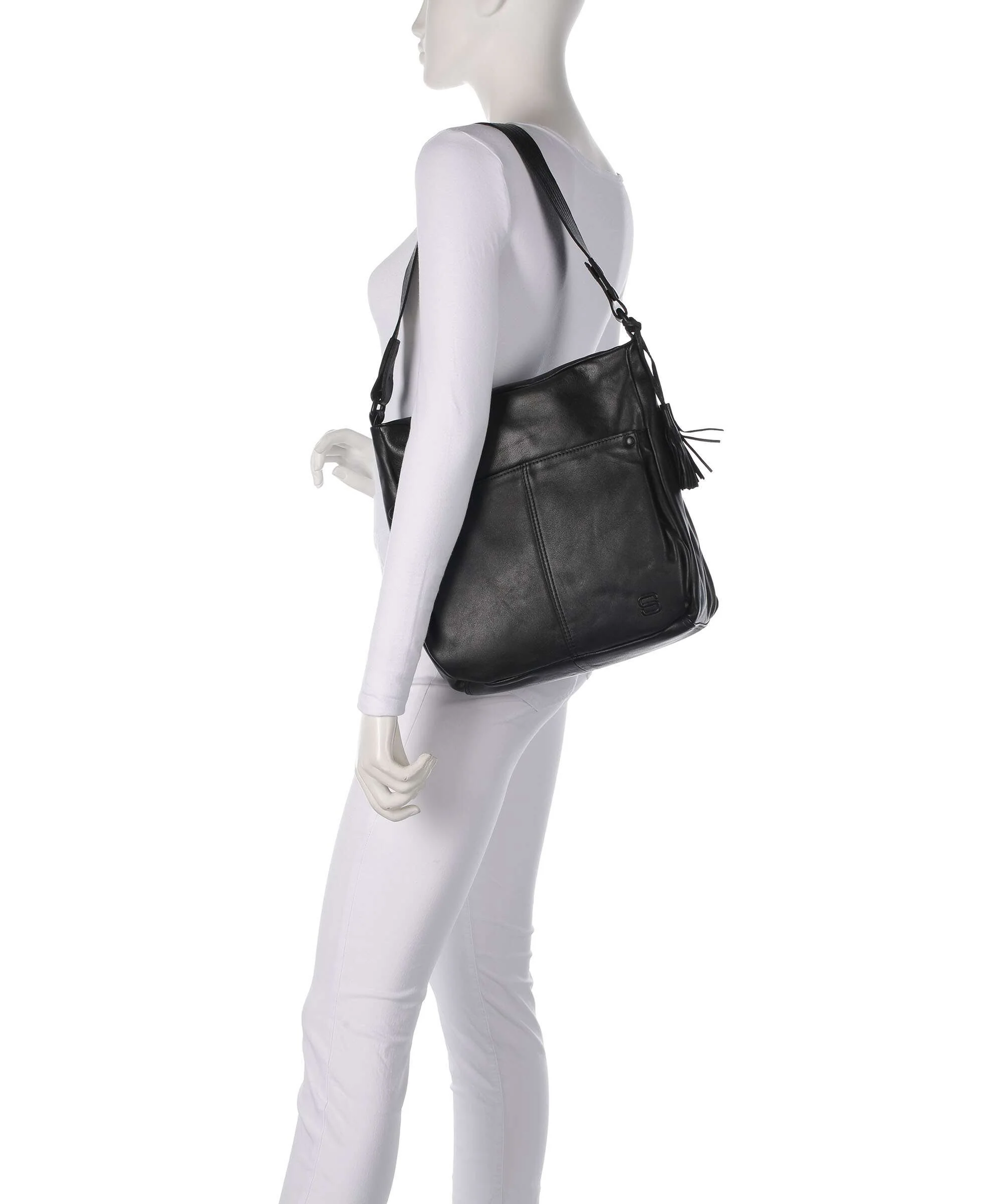 Spikes & Sparrow Apache Saar Shoulder bag black - Image 3