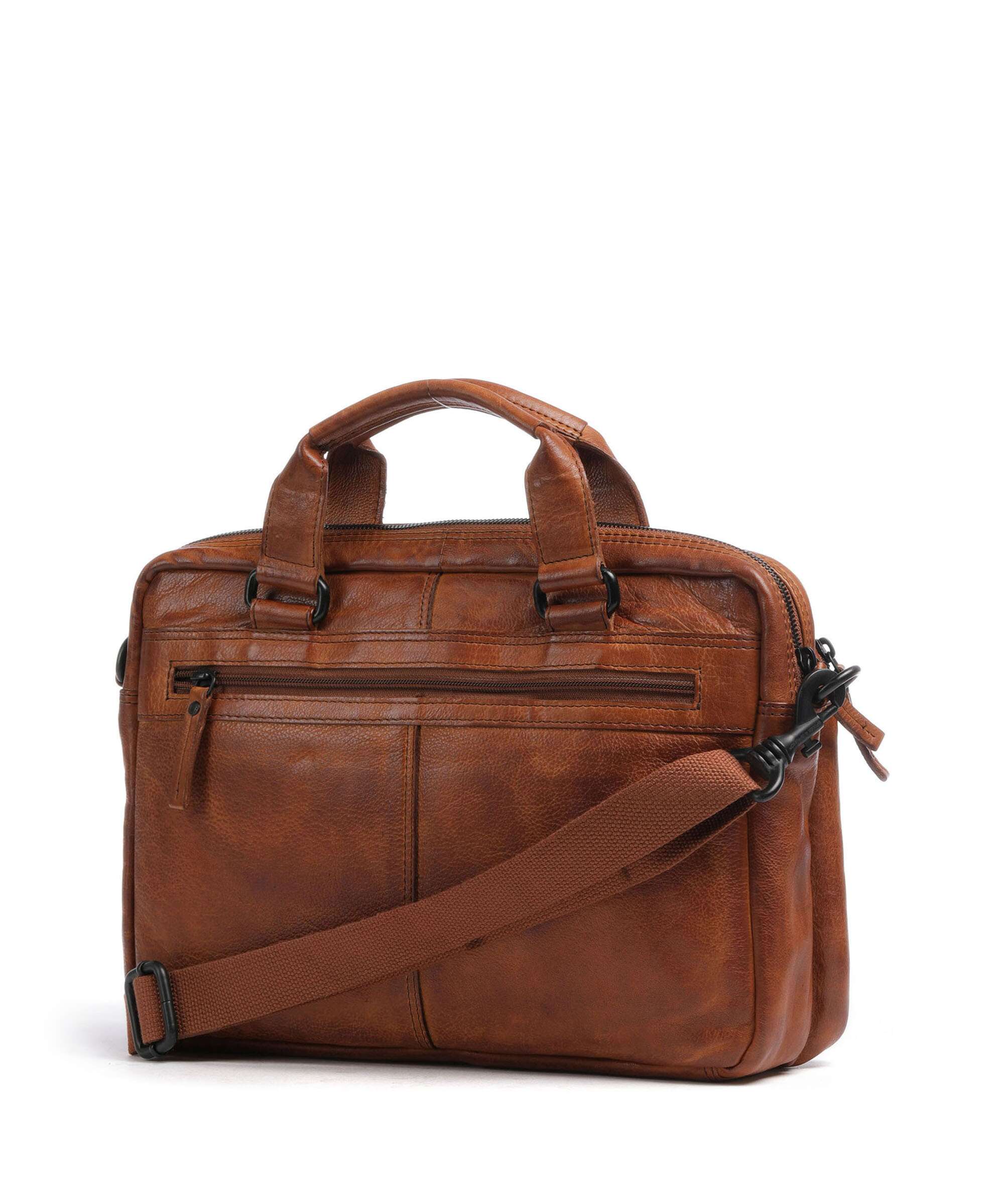 Spikes & Sparrow Apache Steven Briefcase brandy - Image 2