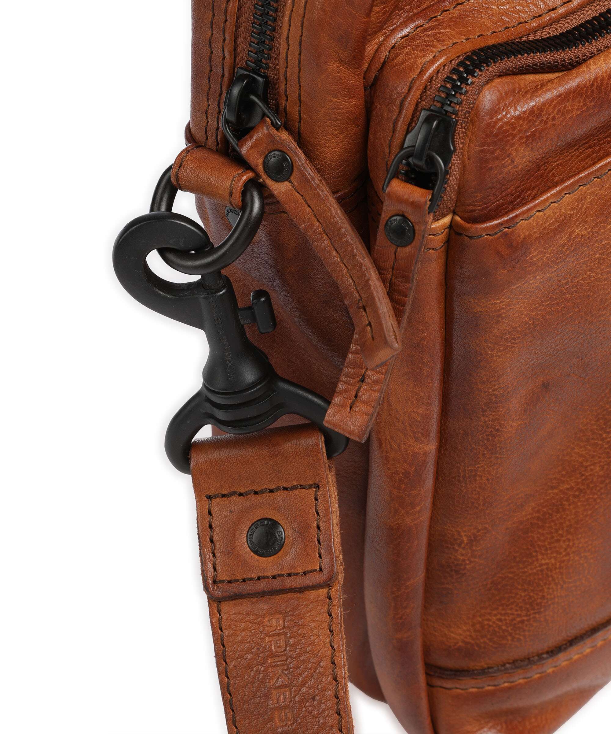 Spikes & Sparrow Apache Steven Briefcase brandy - Image 4
