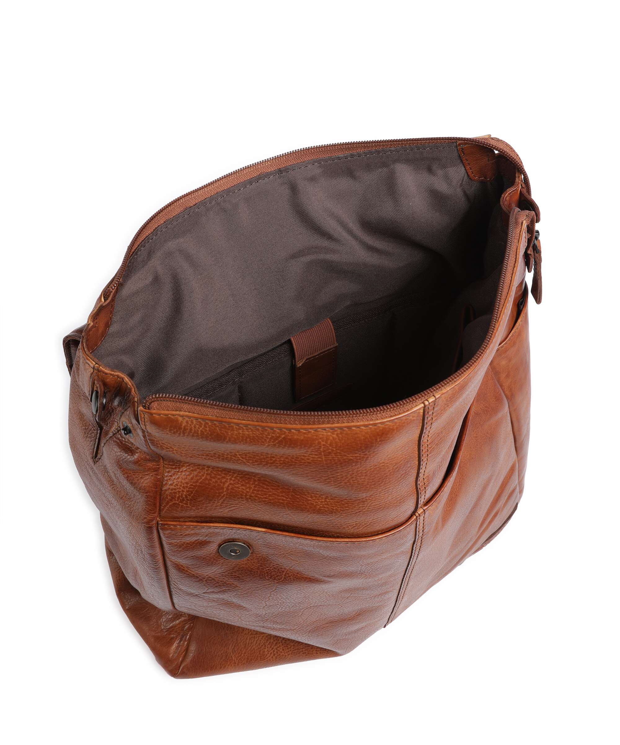 Spikes & Sparrow Apache Ted Laptop backpack brandy - Image 5