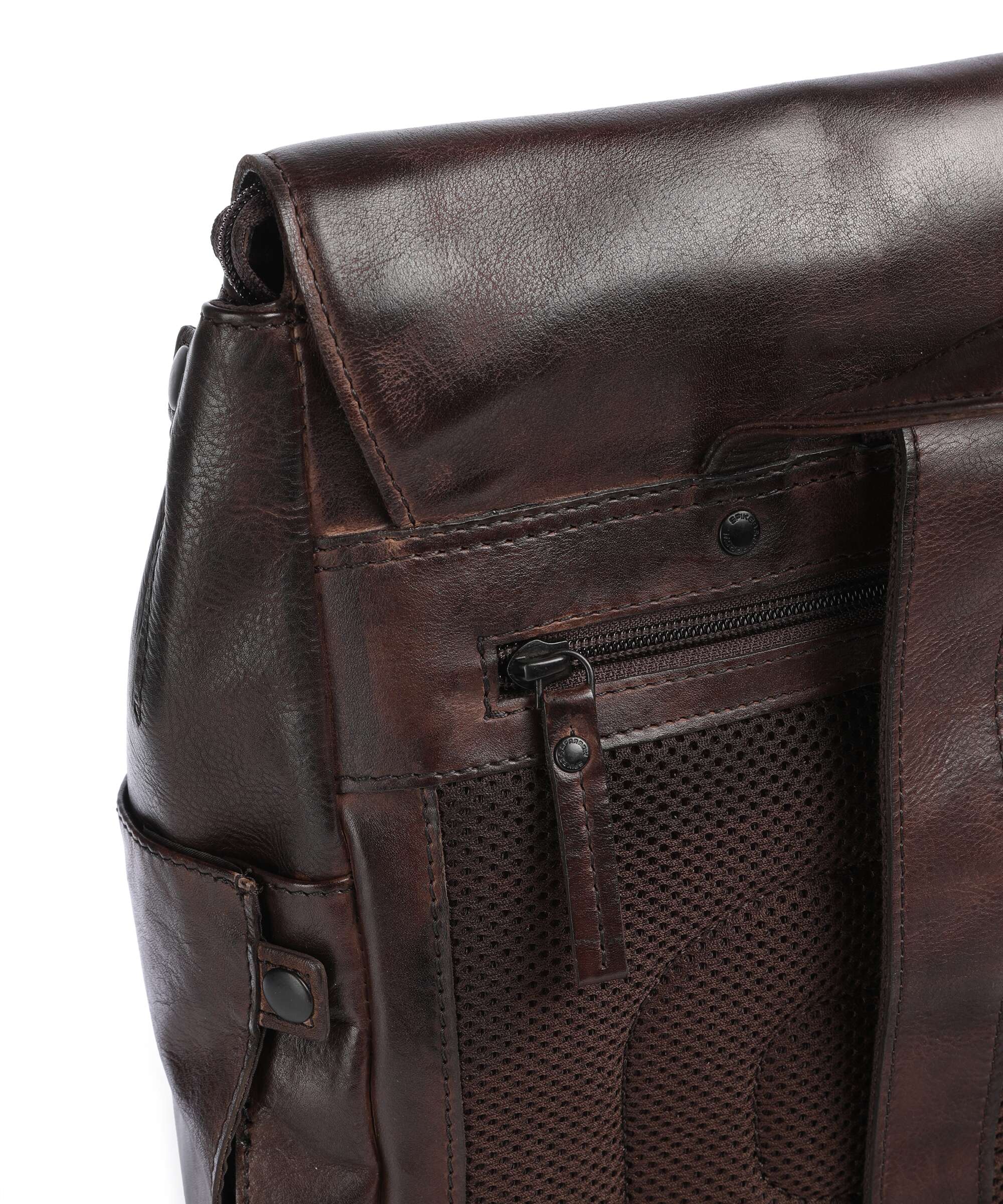 Spikes & Sparrow Apache Ted Laptop backpack dark brown - Image 4