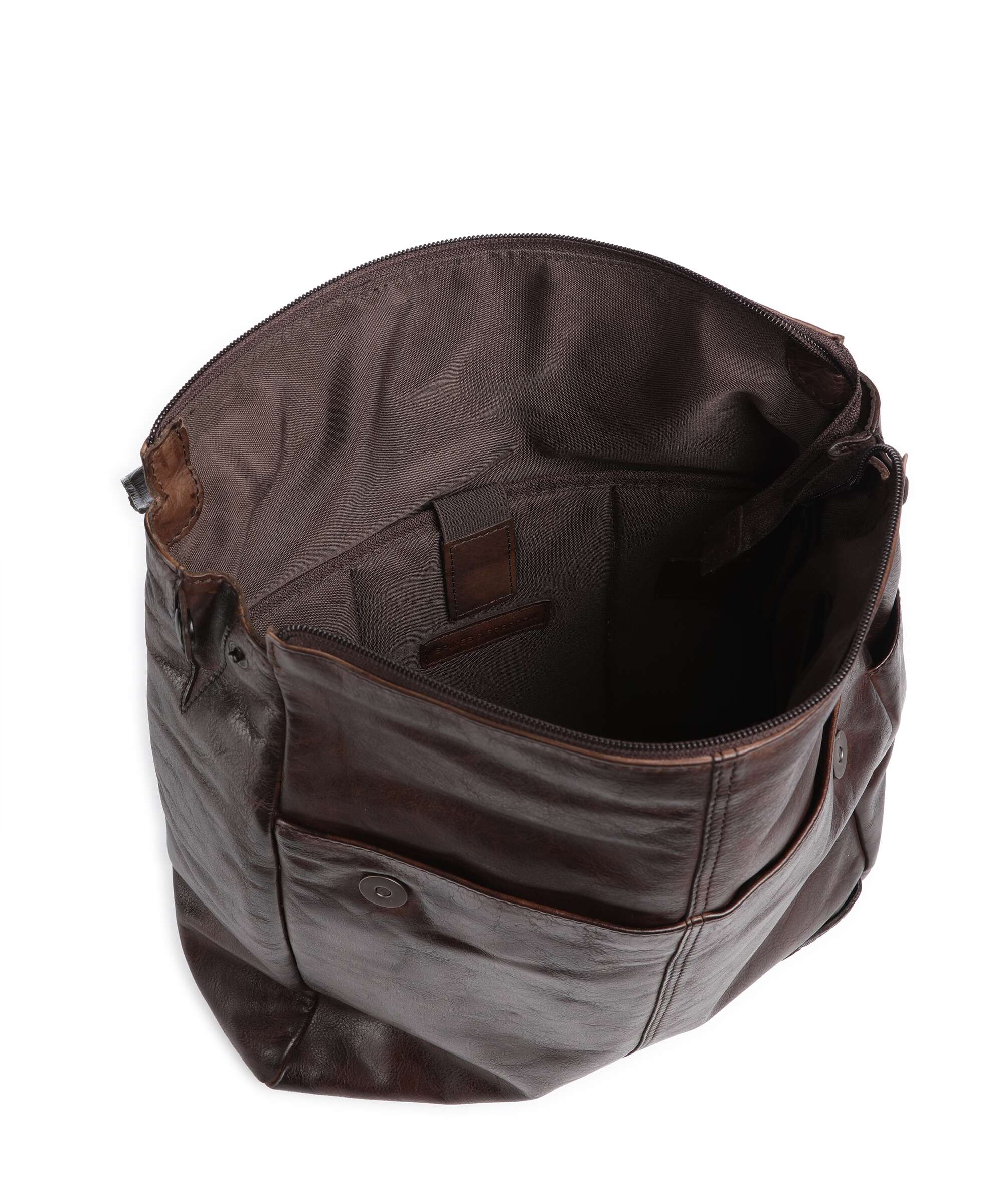Spikes & Sparrow Apache Ted Laptop backpack dark brown - Image 5