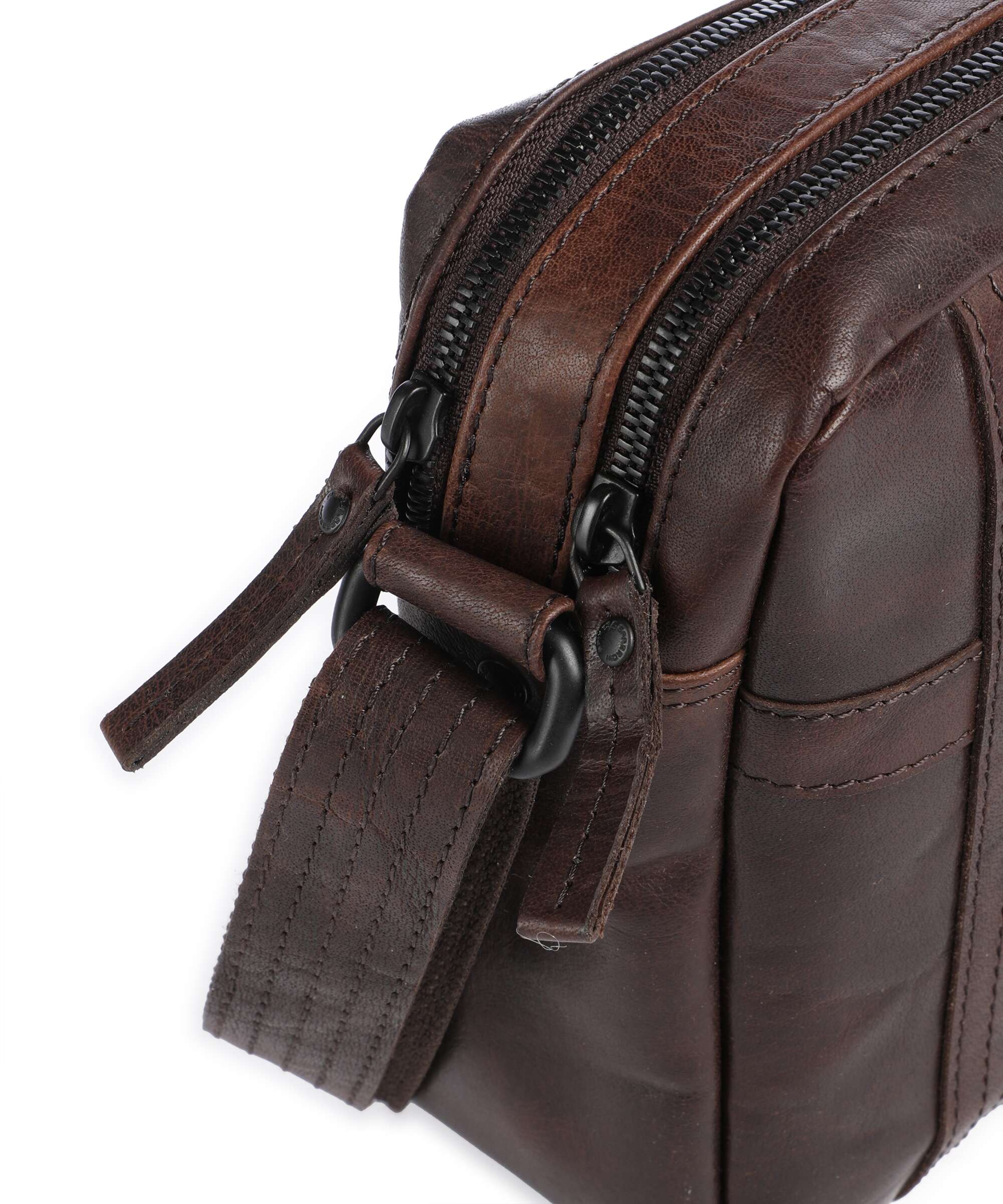 Spikes & Sparrow Bronco Ayden Crossbody bag dark brown - Image 4