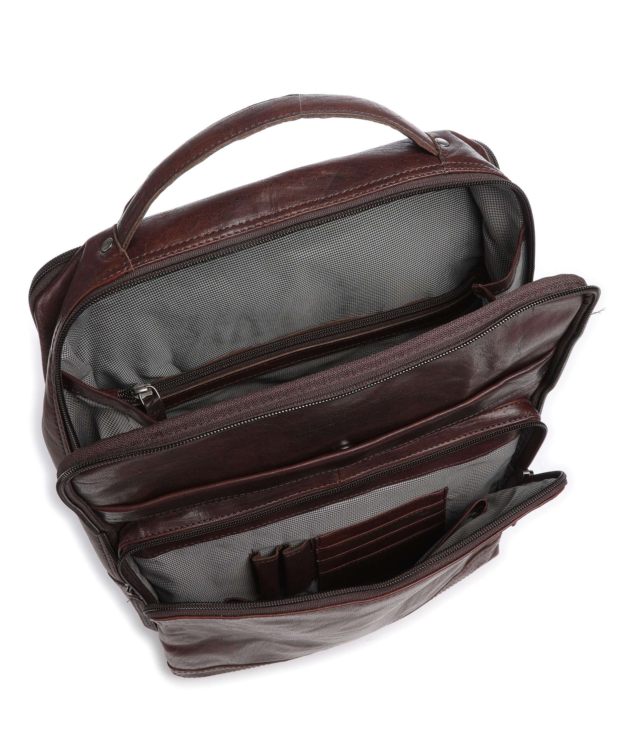 Spikes & Sparrow Bronco Backpack dark brown - Image 7