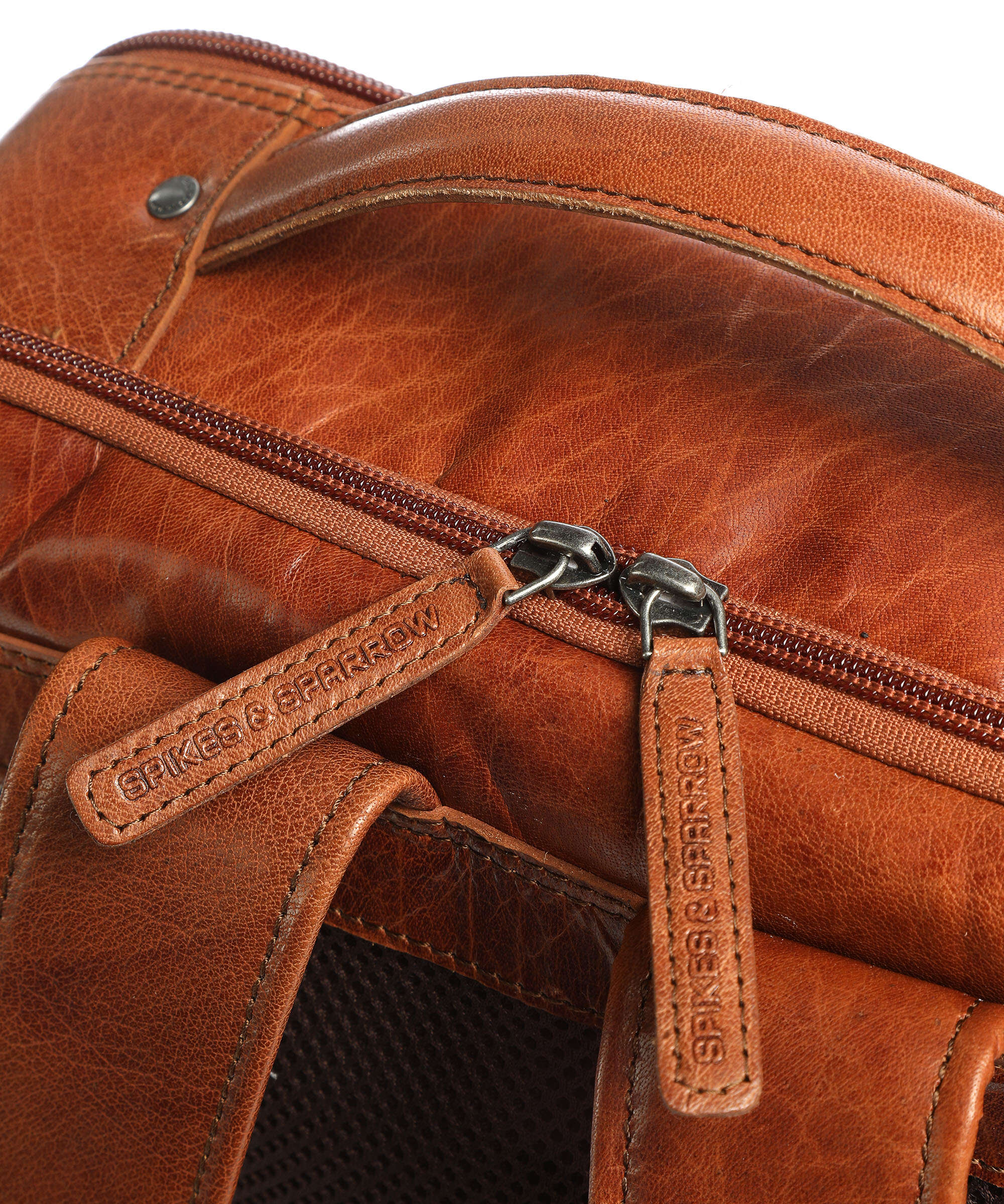 Spikes & Sparrow Bronco Backpack brandy - Image 4
