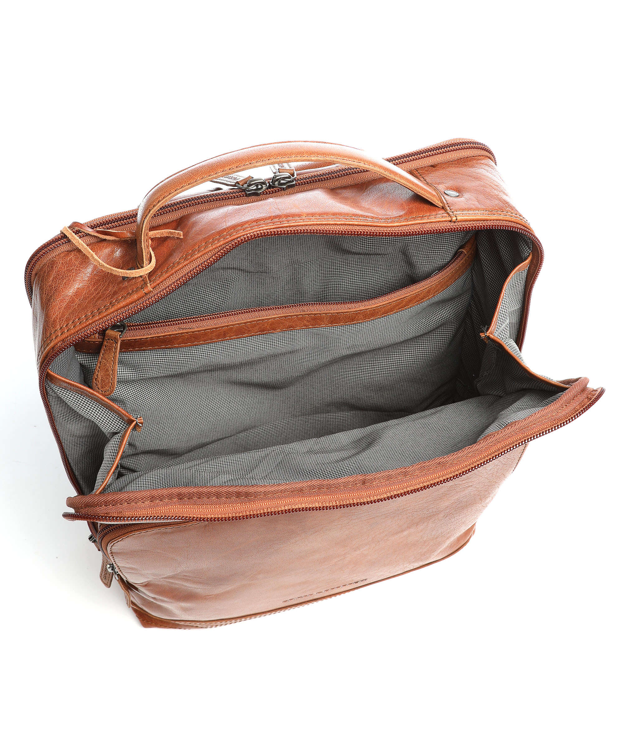 Spikes & Sparrow Bronco Backpack brandy - Image 5