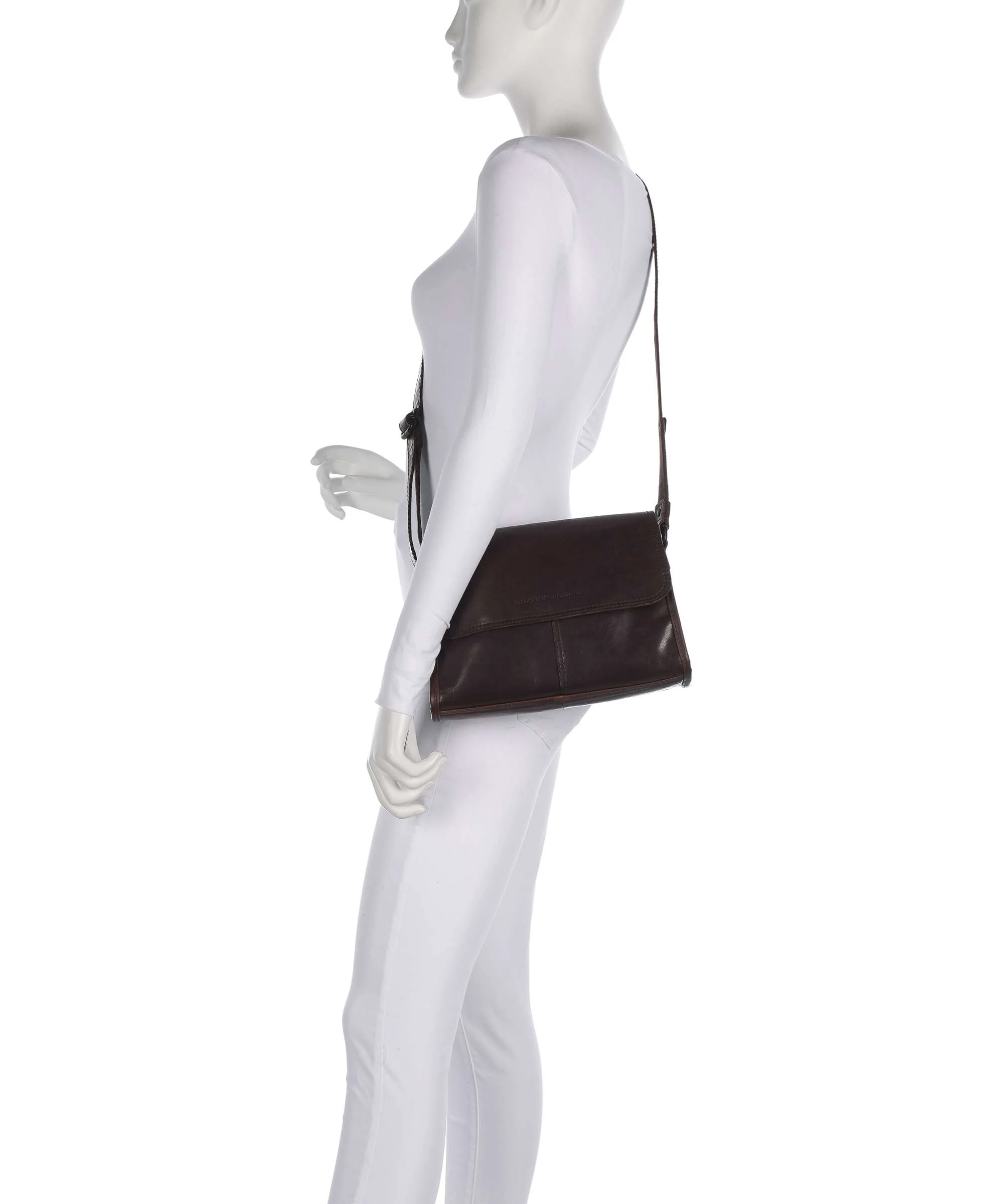 Spikes & Sparrow Bronco Belle Crossbody bag dark brown - Image 3