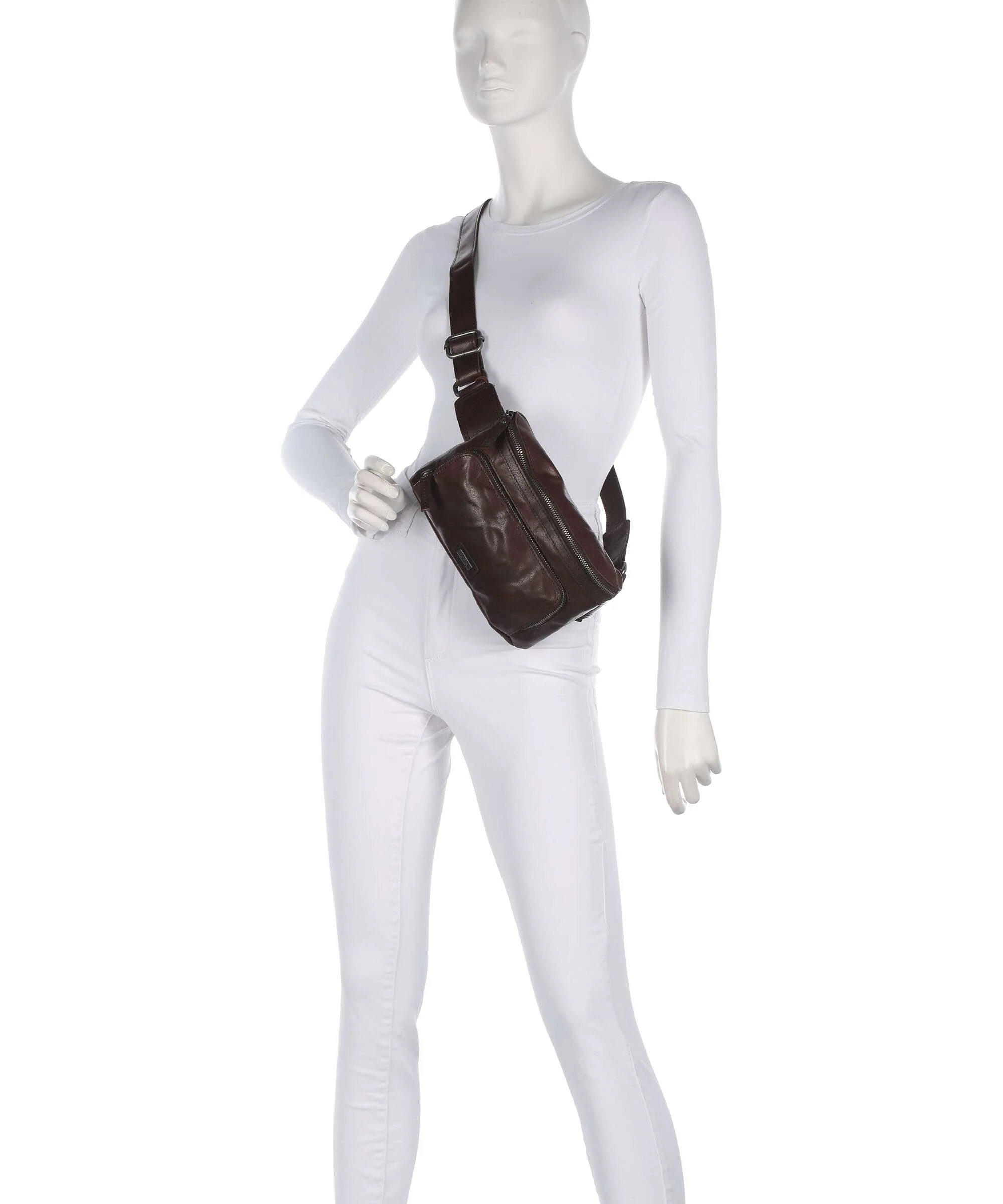 Spikes & Sparrow Bronco Belt bag dark brown - Image 3