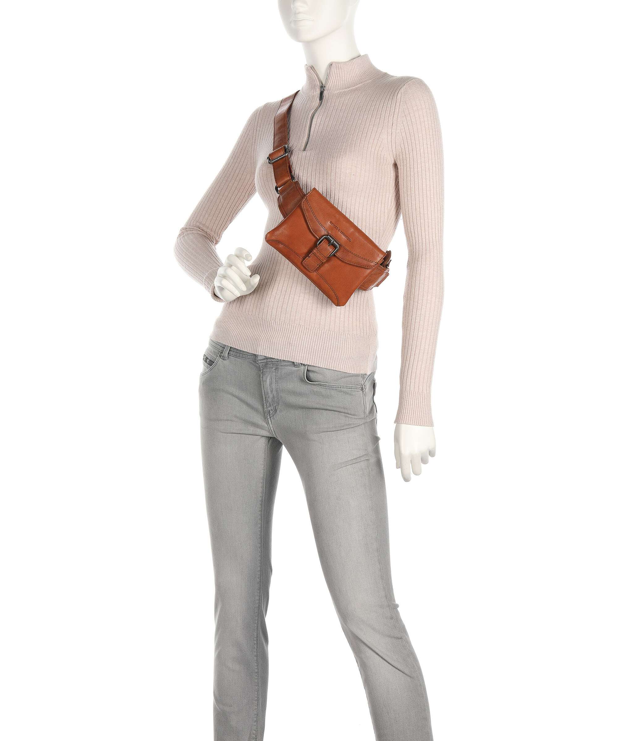 Spikes & Sparrow Bronco Belt bag brandy - Image 3